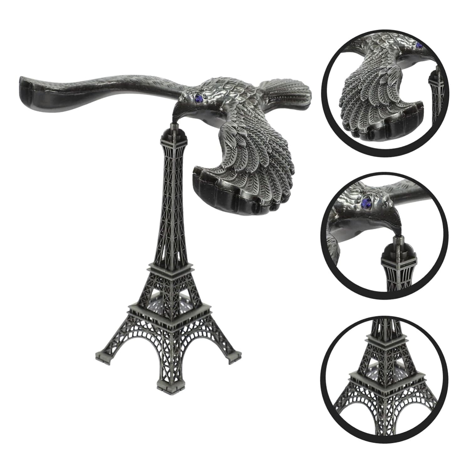 Balancing Bird Metal Eiffel Tower Statue Balance Eagle Toy (1 Set) thumbnail 6