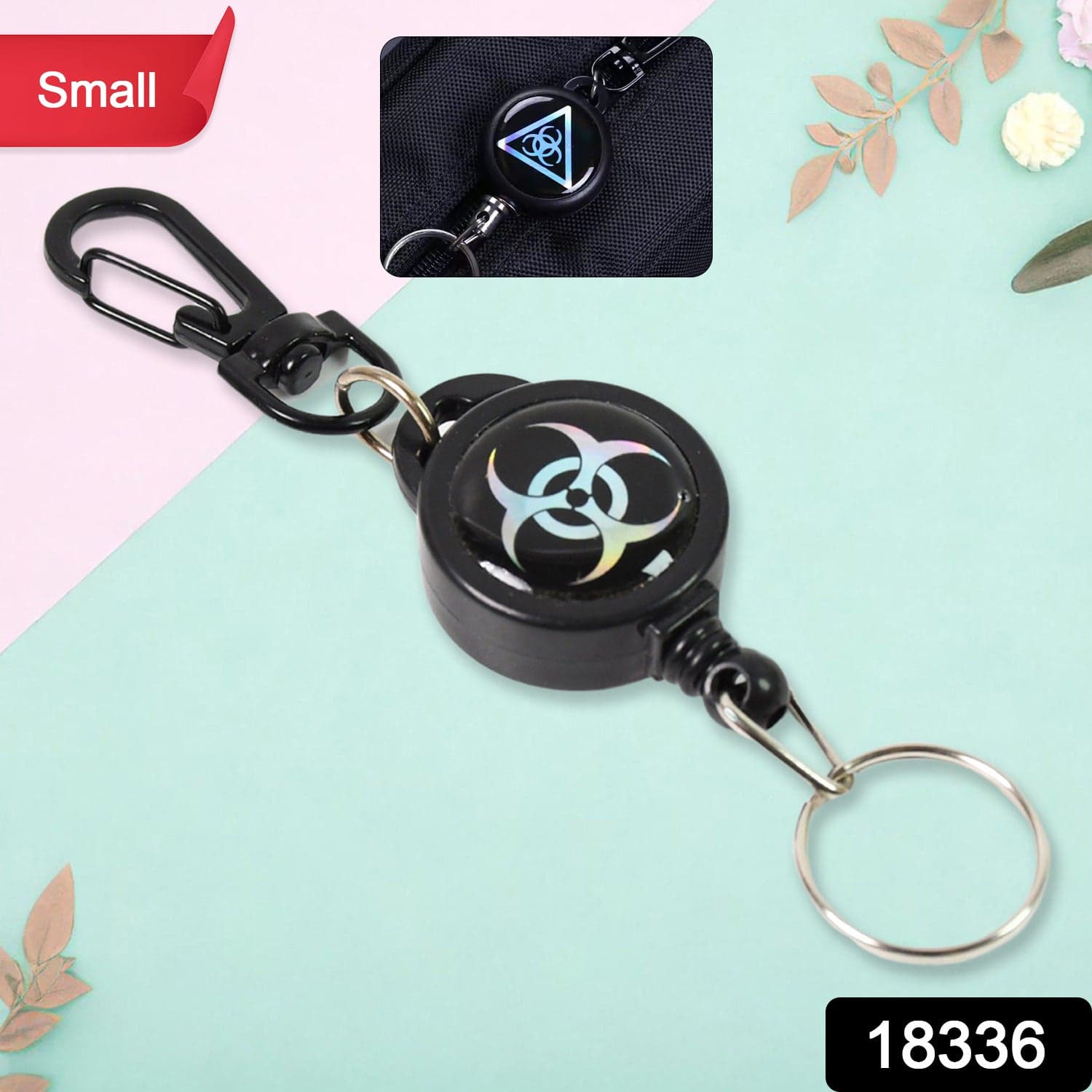 Safety Anti-Lost Retractable Key Chain (1 Pc / Small) thumbnail 2
