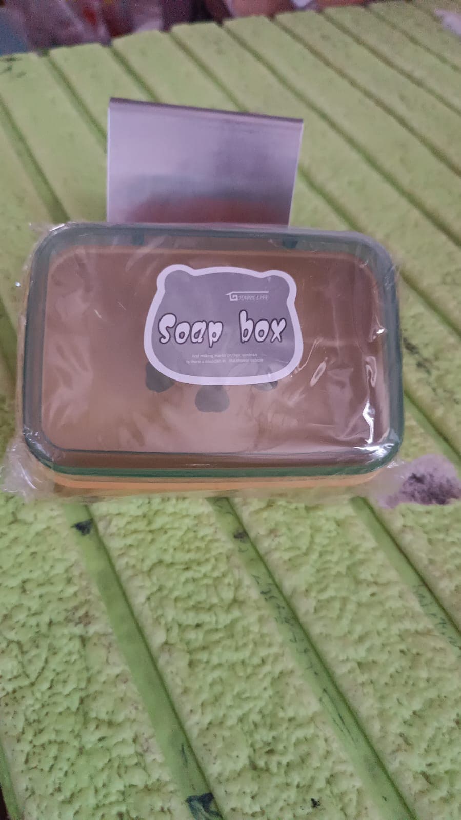 Plastic Soap Dish, Portable Plastic Self Draining Soap Holder ,Sabudani (1 Pc / Mix Color) thumbnail 8