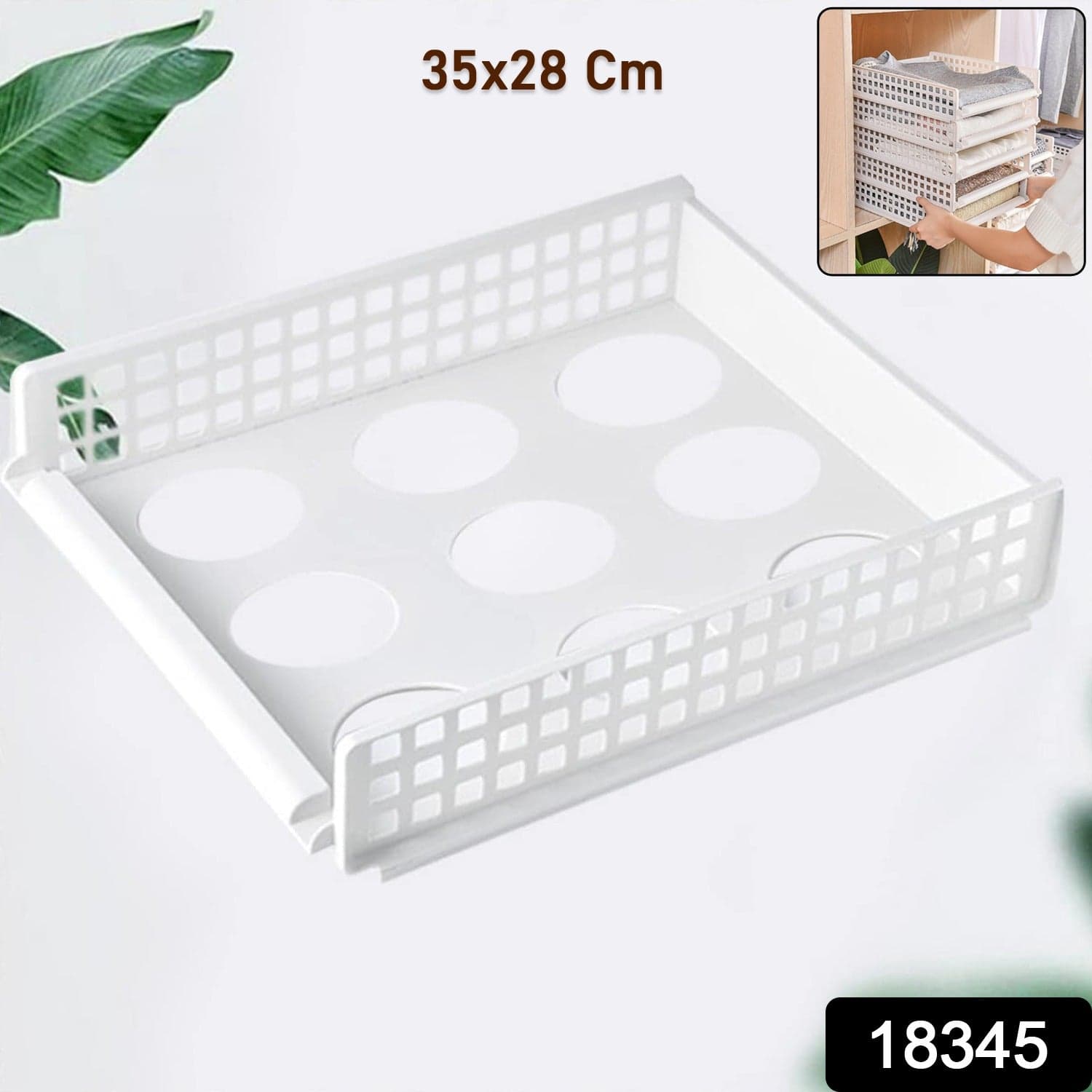 Clothes Organizer Drawers Folding Board (1 Pc / 35—28 CM) thumbnail 2
