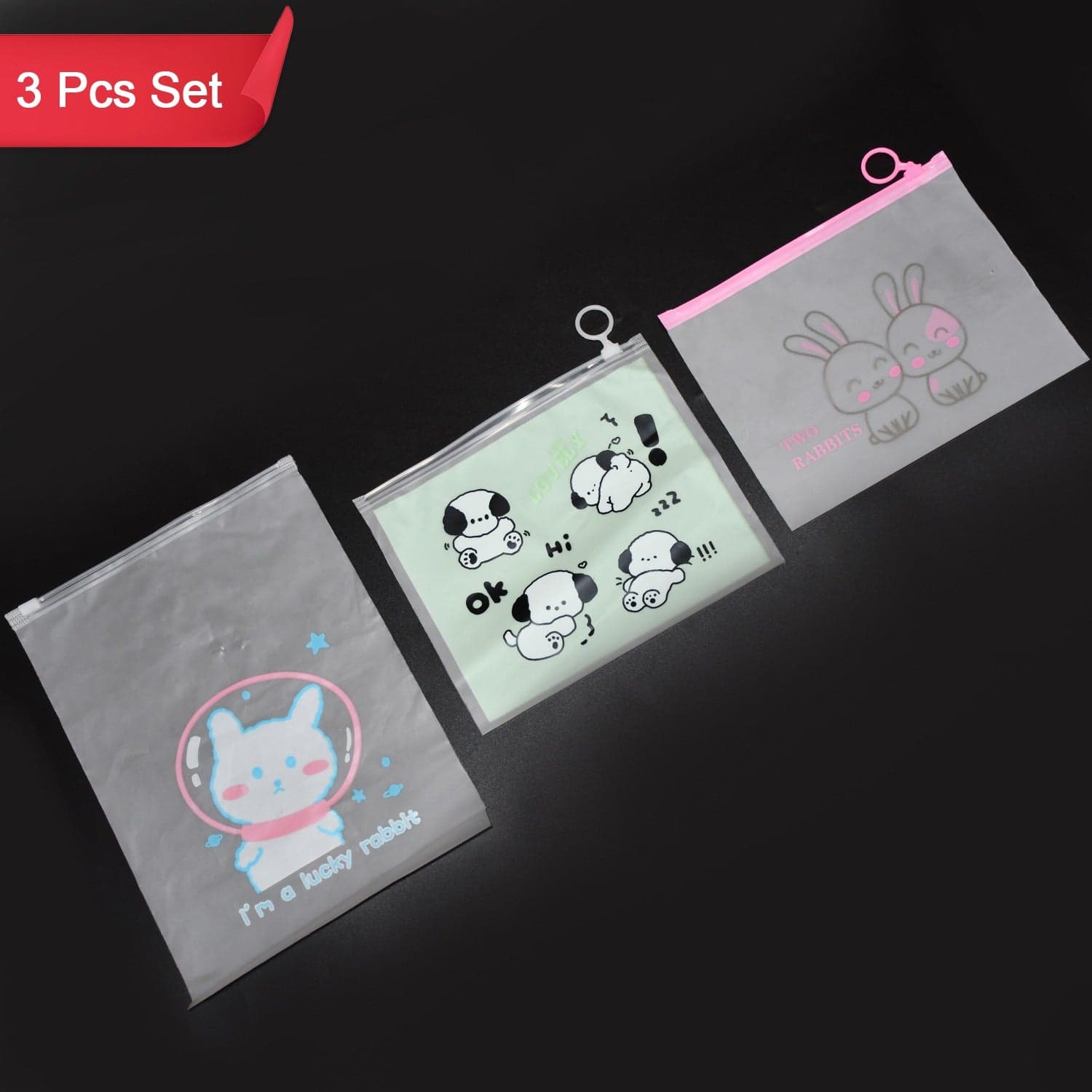 Reusable Multipurpose Pouch (3 Pcs Set) thumbnail 2