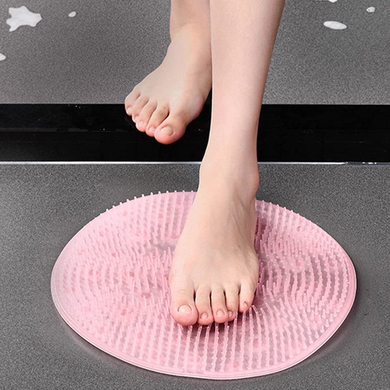 Round Shape Foot Rubbing / Bath Massager (30—30 CM / 1 Pc) thumbnail 1
