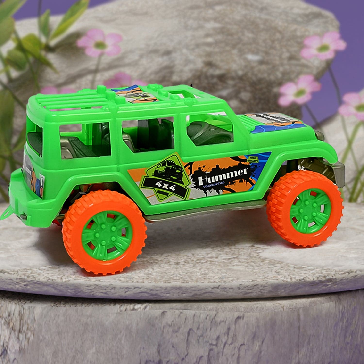 4X4 Jeep Car Toy For Kids Pull Back Jeep Car thumbnail 1