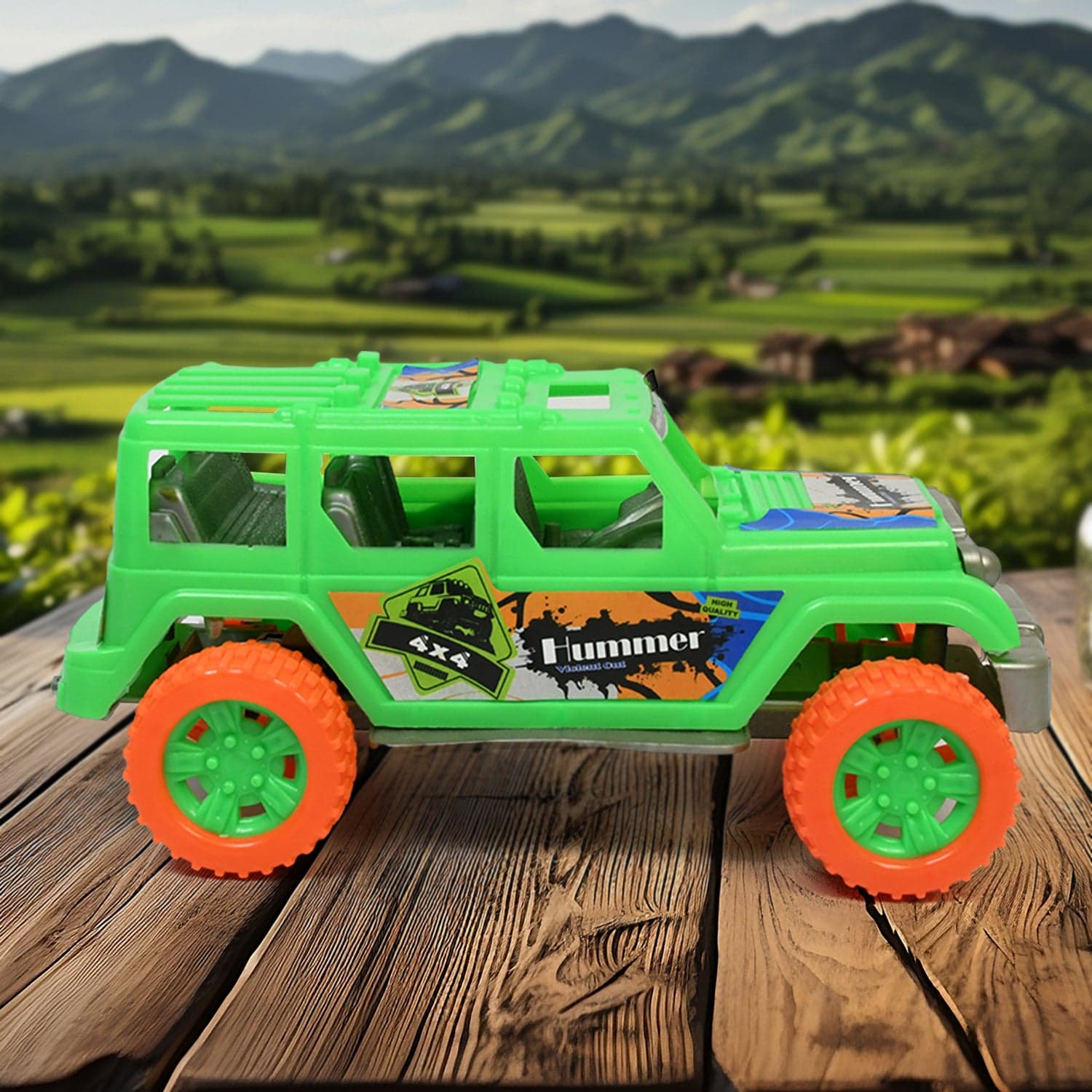 4X4 Jeep Car Toy For Kids Pull Back Jeep Car thumbnail 4
