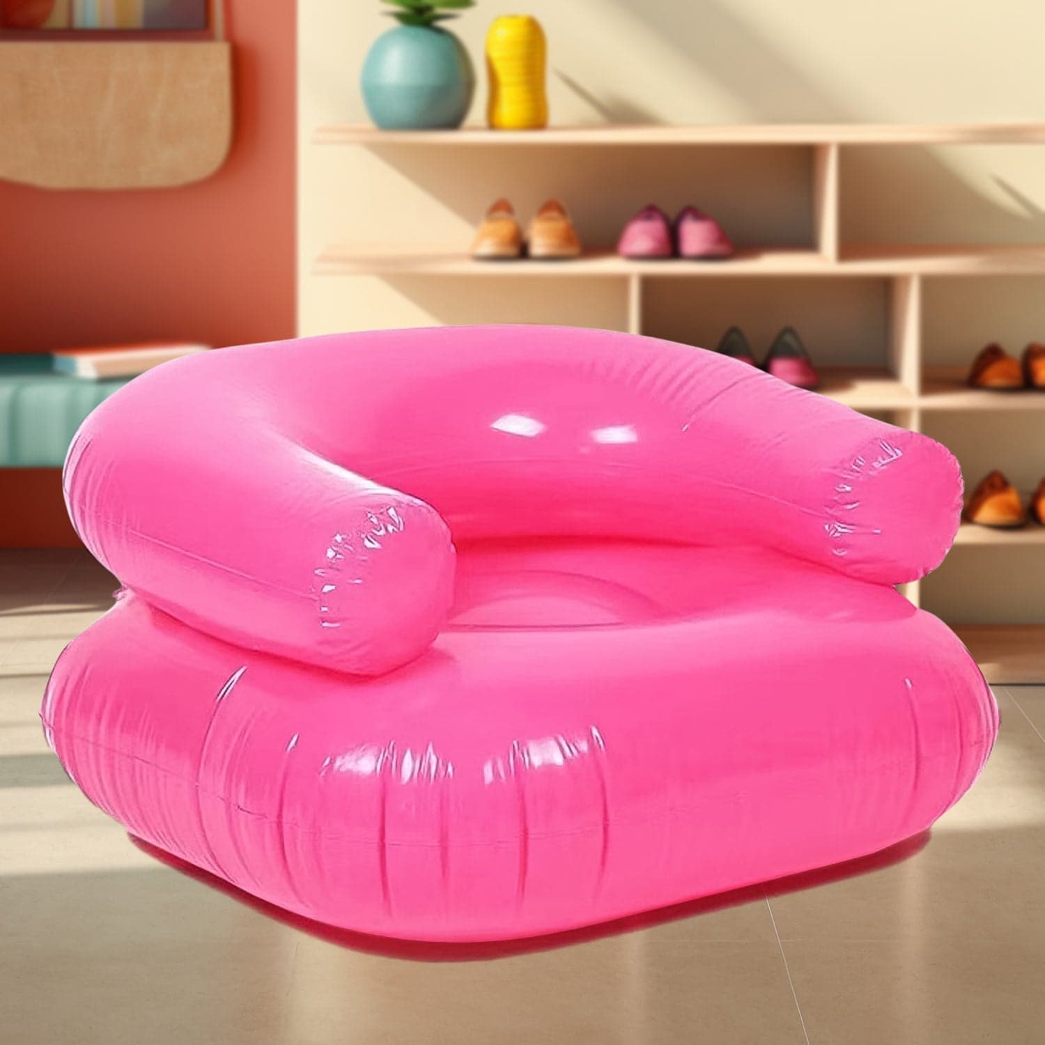 Inflatable Sofa Chair for Boys and Girls Suitable for Camping (28 Inch Approx / 1 Set) thumbnail 3