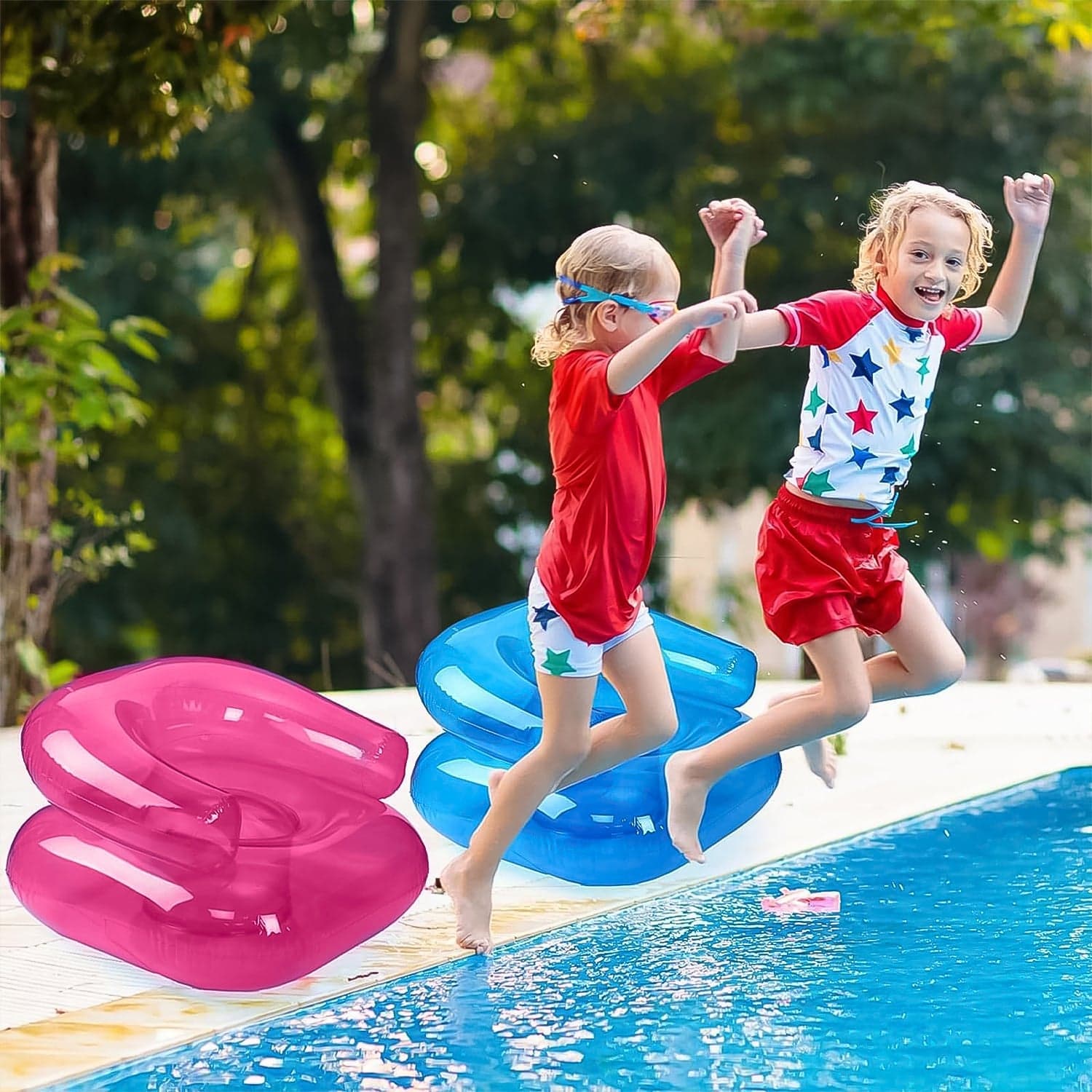 Inflatable Sofa Chair for Boys and Girls Suitable for Camping (28 Inch Approx / 1 Set) thumbnail 8