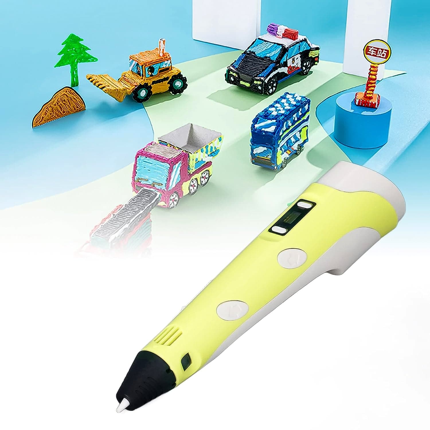 3D Printing Pen Set Easy, Drawing Pen for Kids and Adults (1 Pc) thumbnail 6