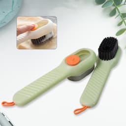 Multifunctional Scrubbing Brush with Liquid / Soap Dispenser (1 Pc)