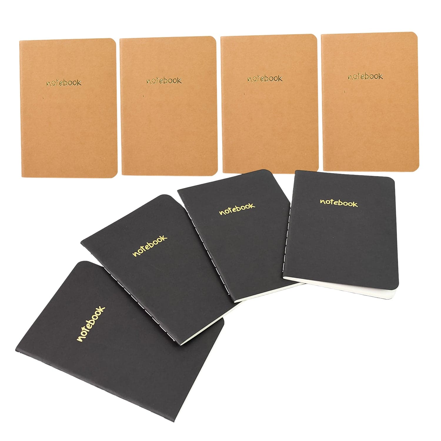 Pocket notebook Small notebook Mini notebook (8 Pcs Set) thumbnail 1