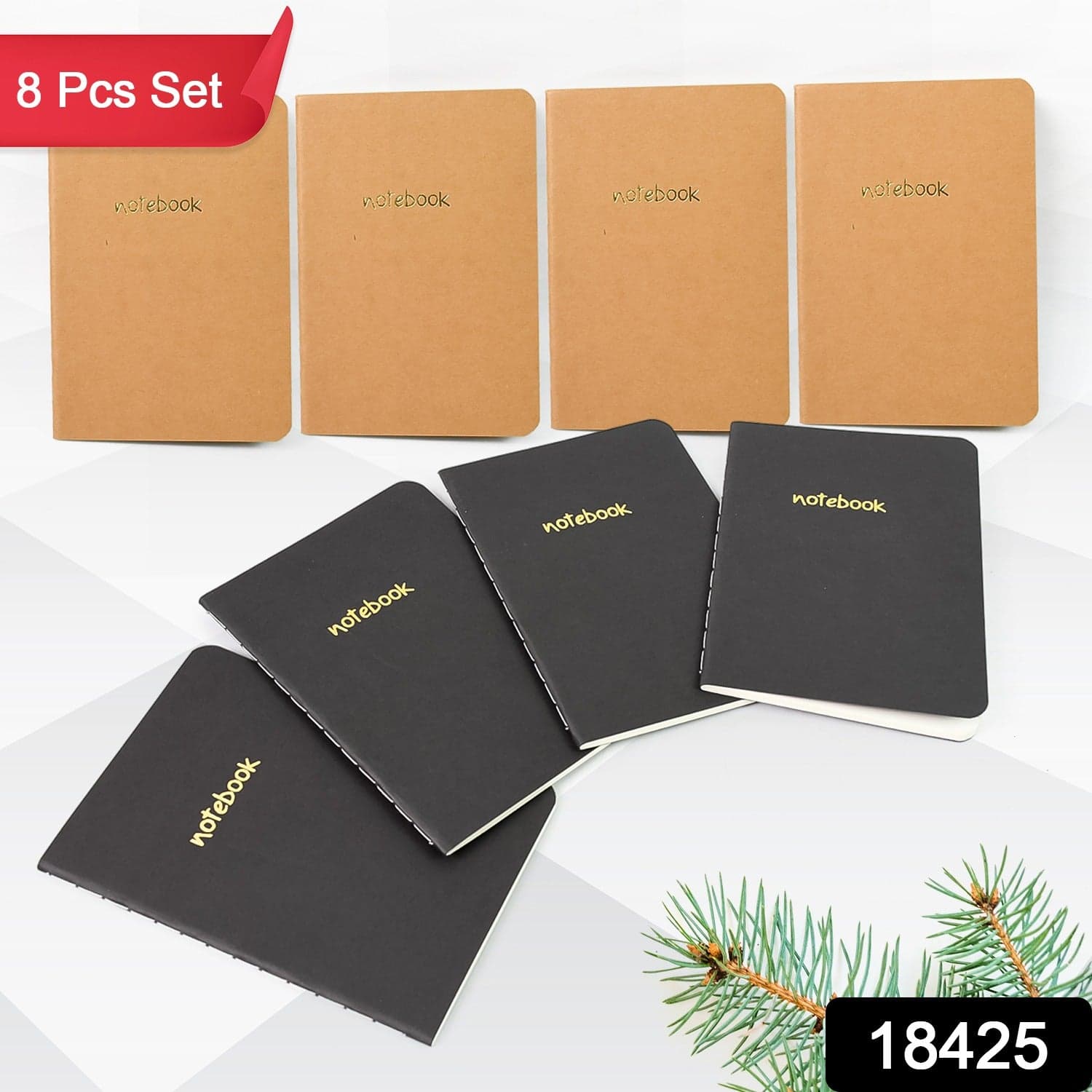 Pocket notebook Small notebook Mini notebook (8 Pcs Set) thumbnail 2