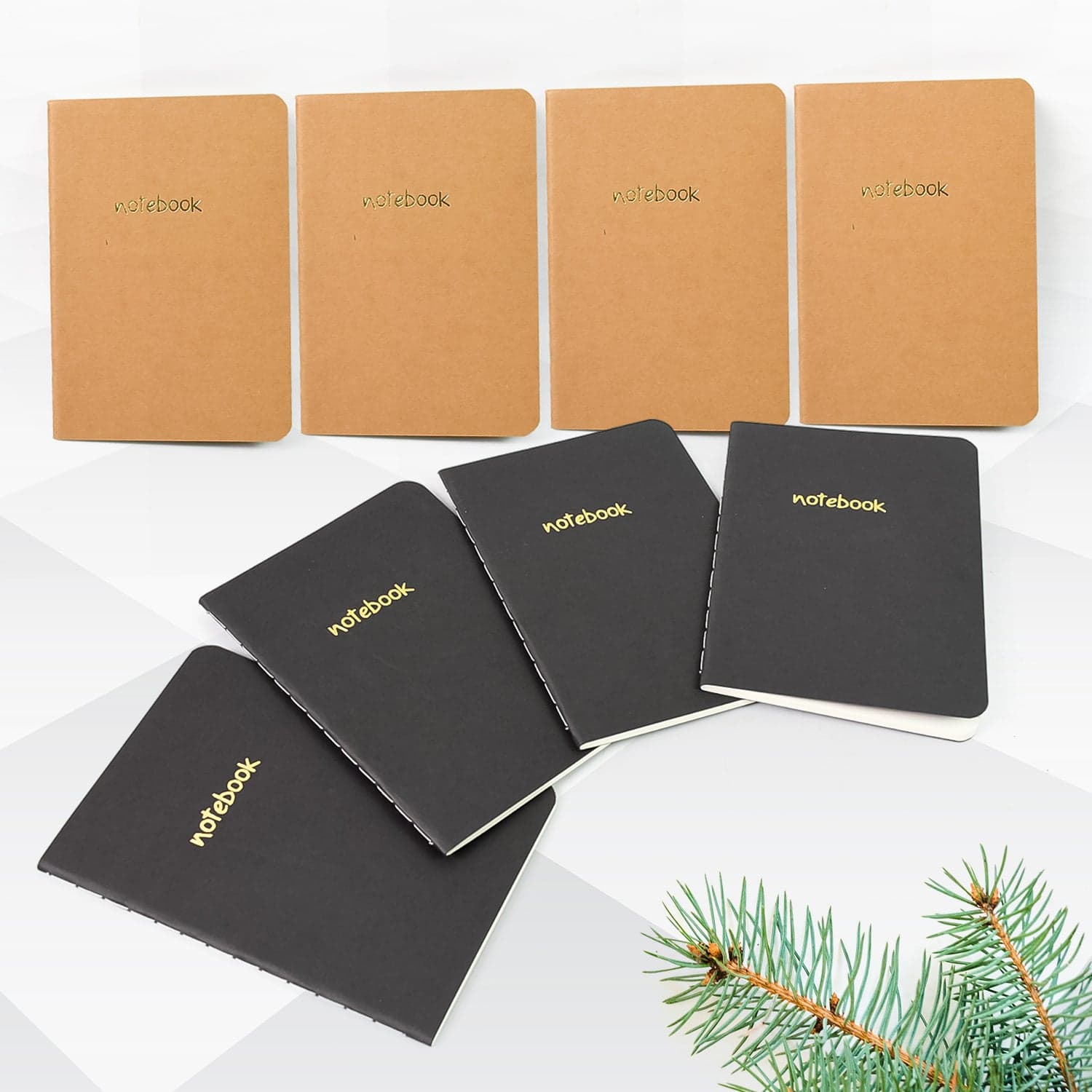 Pocket notebook Small notebook Mini notebook (8 Pcs Set) thumbnail 4