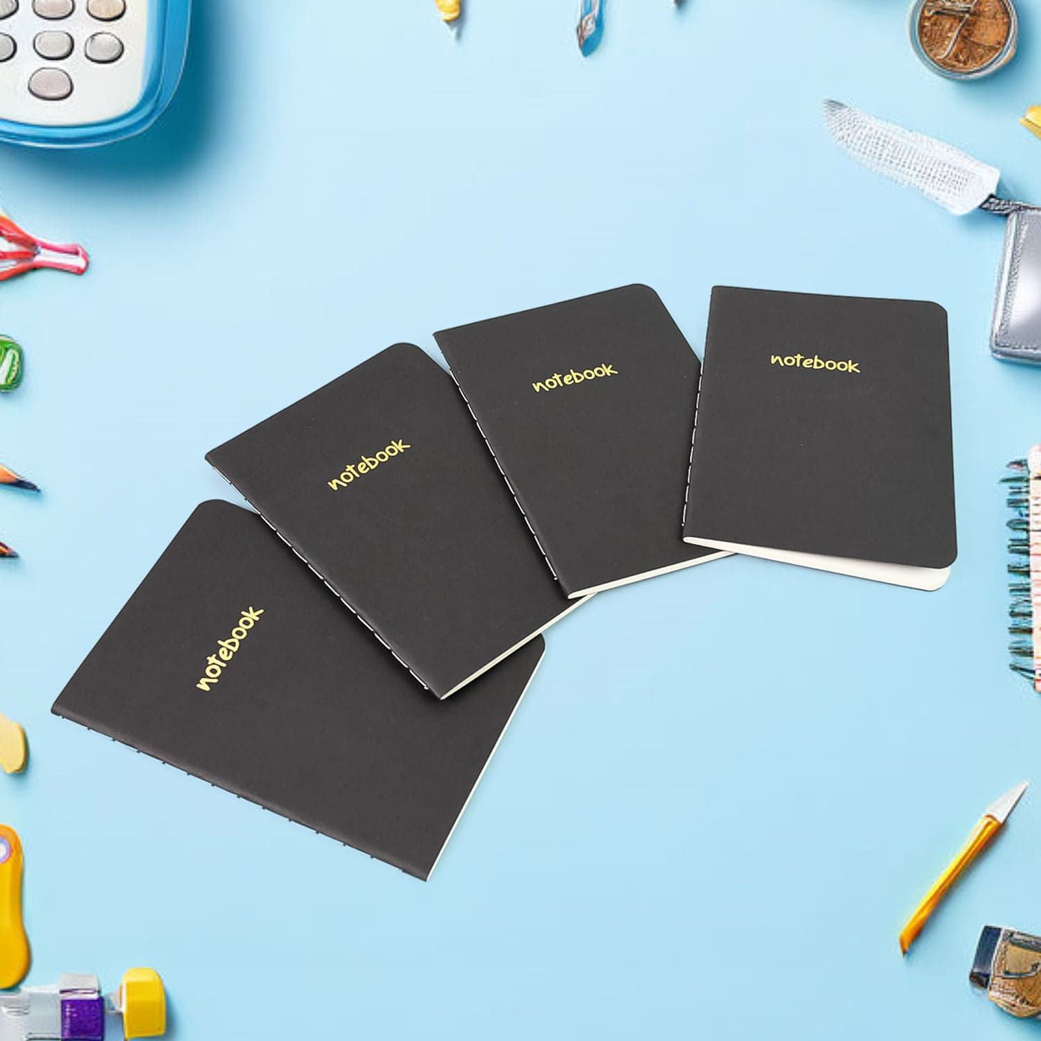 Pocket notebook Small notebook Mini notebook (8 Pcs Set) thumbnail 6
