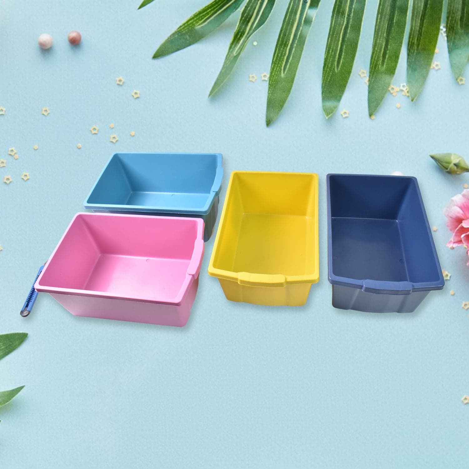 4-Layer Plastic Drawer Storage Organizer, Multi-Purpose Cabinet (1 Pc) thumbnail 6