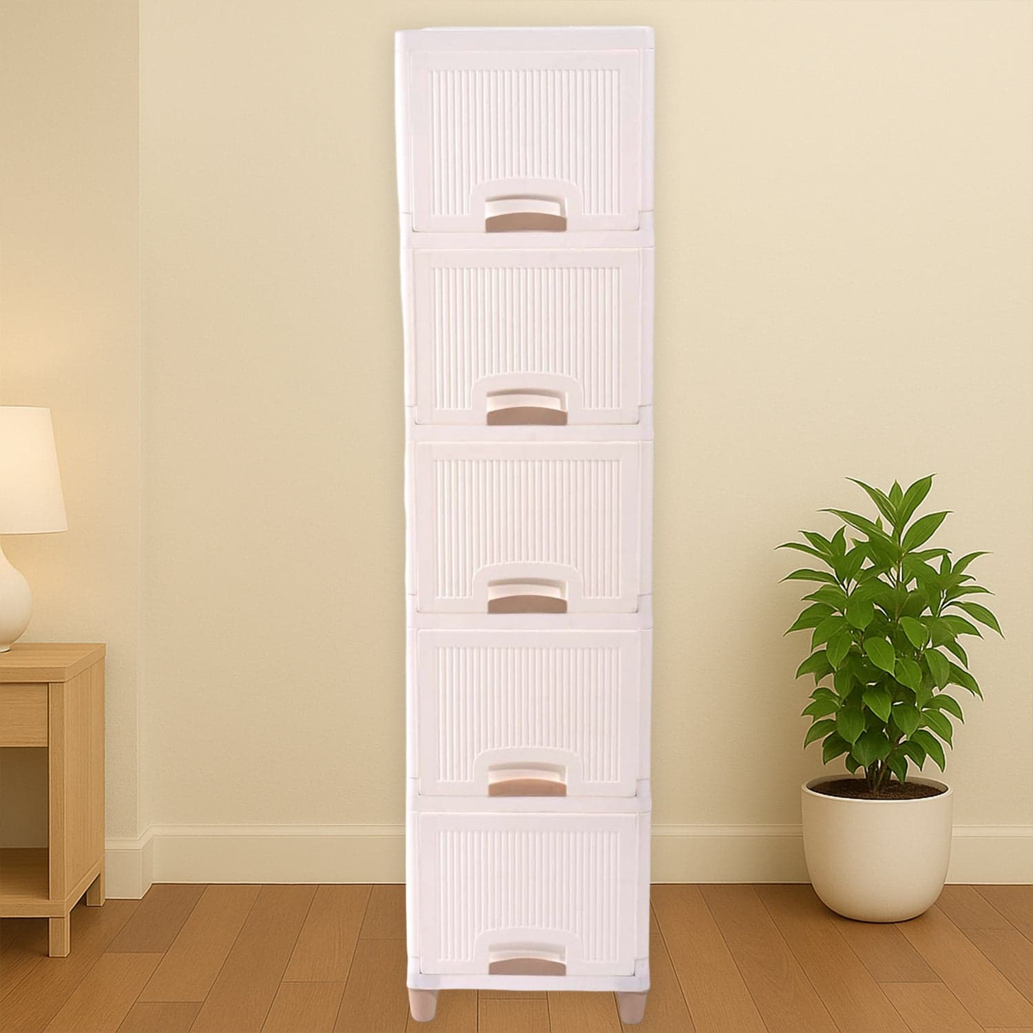5L Plastic Storage Drawer Cabinet thumbnail 7