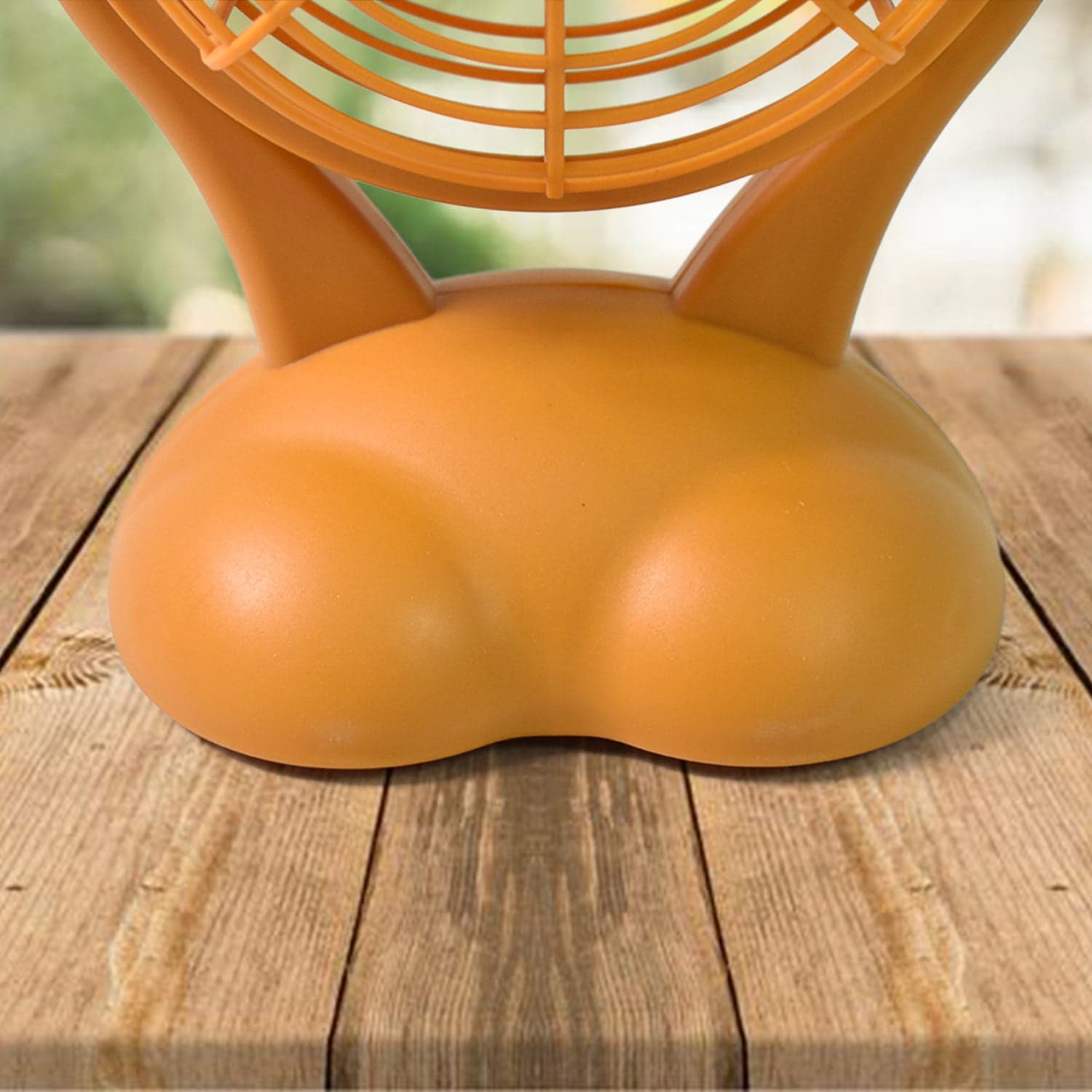 Cartoon Shape Mini Fan USB Powered & Battery Operated (Battery Not Include / 1 Pc) thumbnail 6