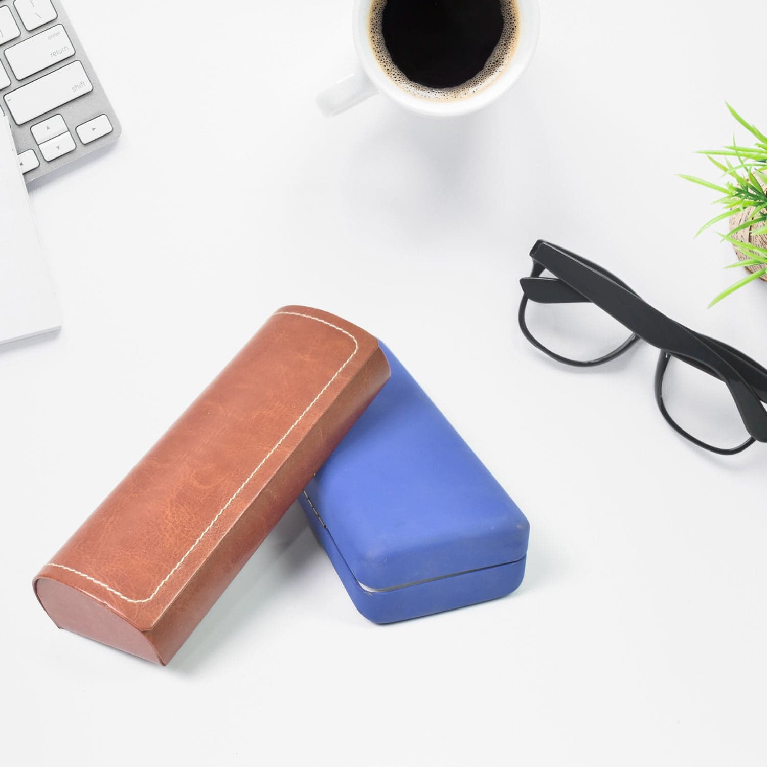 Glasses Case Eyeglasses Holder Storage Box (1 Pc / Mix color & Design) thumbnail 6