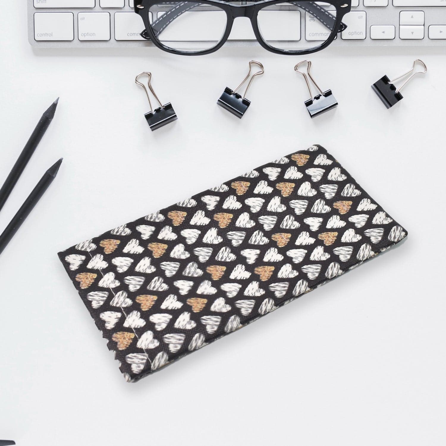 Decorative Glasses Case Eyeglasses Holder Storage Box (1 Pc / Mix color & Design) thumbnail 3