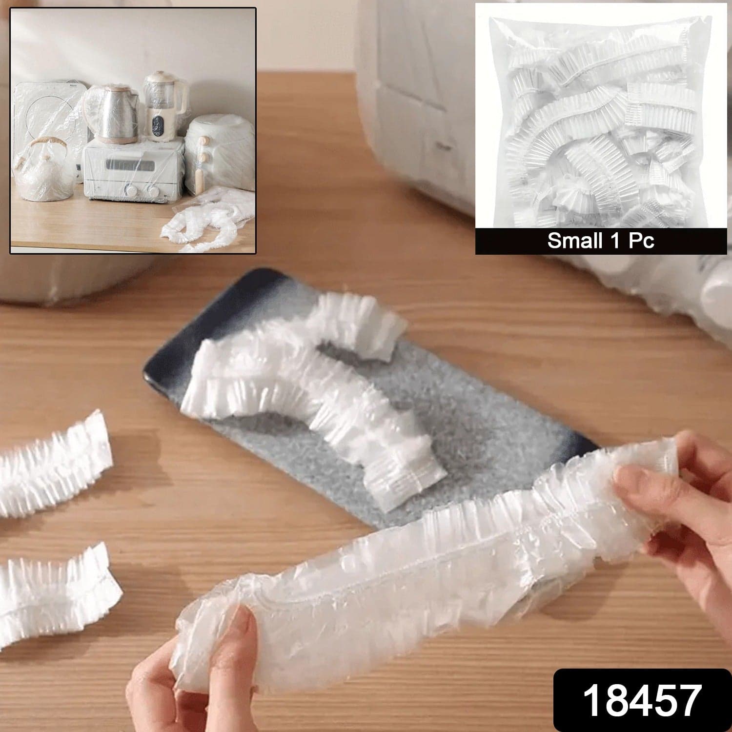 Home Thick Disposable Dust Proof Plastic Furniture Covers (1 Pc / Small) thumbnail 2