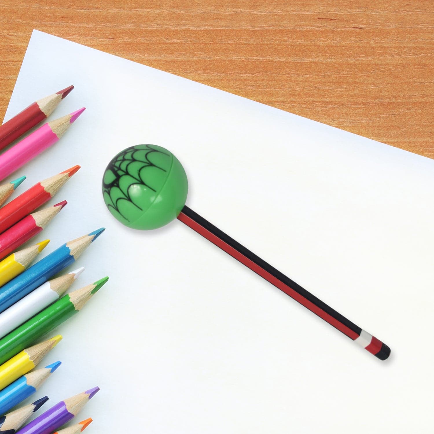 Round Shape Mix Design Pencil Sharpener (1 Pc / Round Shape Mix Design) thumbnail 4