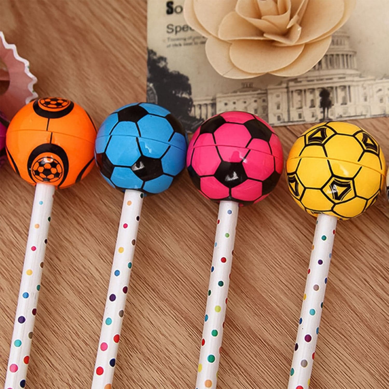 Round Shape Mix Design Pencil Sharpener (1 Pc / Round Shape Mix Design) thumbnail 7