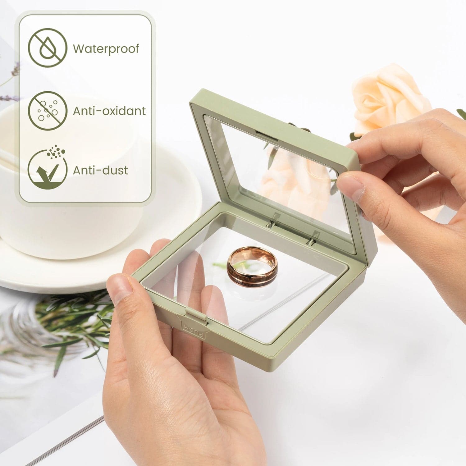 Gift Packaging 3D Floating Frame Display Case (1 Pc) thumbnail 4