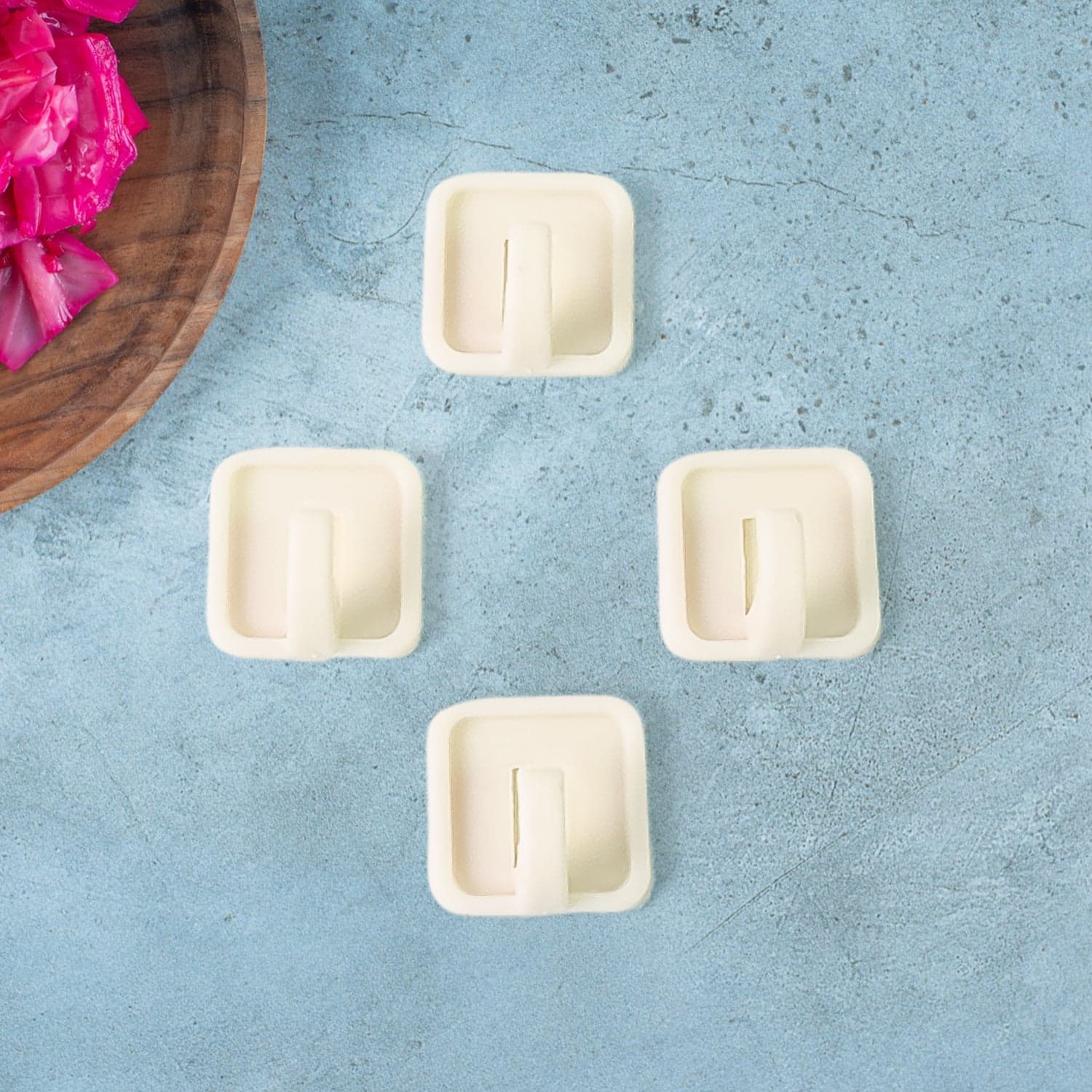 Adhesive Hooks for Wall Hanging Clothes Strong Adhesive Hooks (9 pcs Set) thumbnail 2