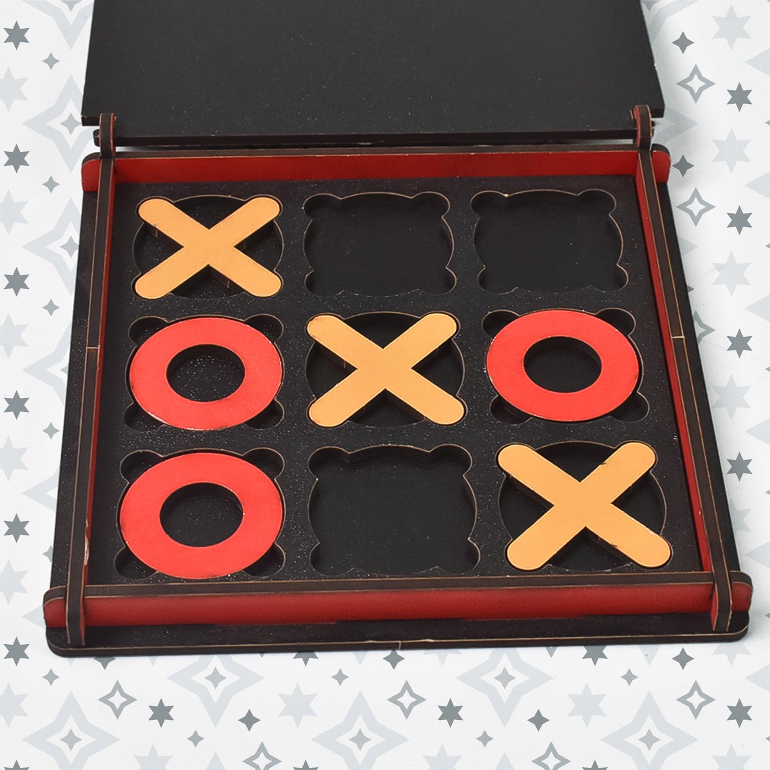 X & Zero Wooden Board Game (1 Set) thumbnail 5