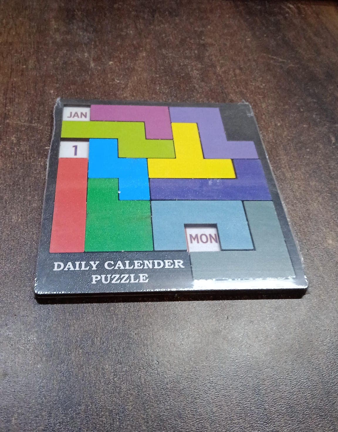 Wooden Daily Calendar Puzzle (Multicolor / 1 Set) thumbnail 7