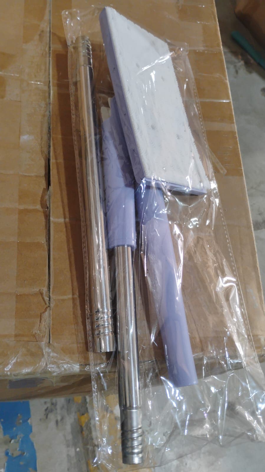 Automatic Cloth Changing Mini Mop with Push Pull Cloth Changing Handle (1 Pc) thumbnail 11