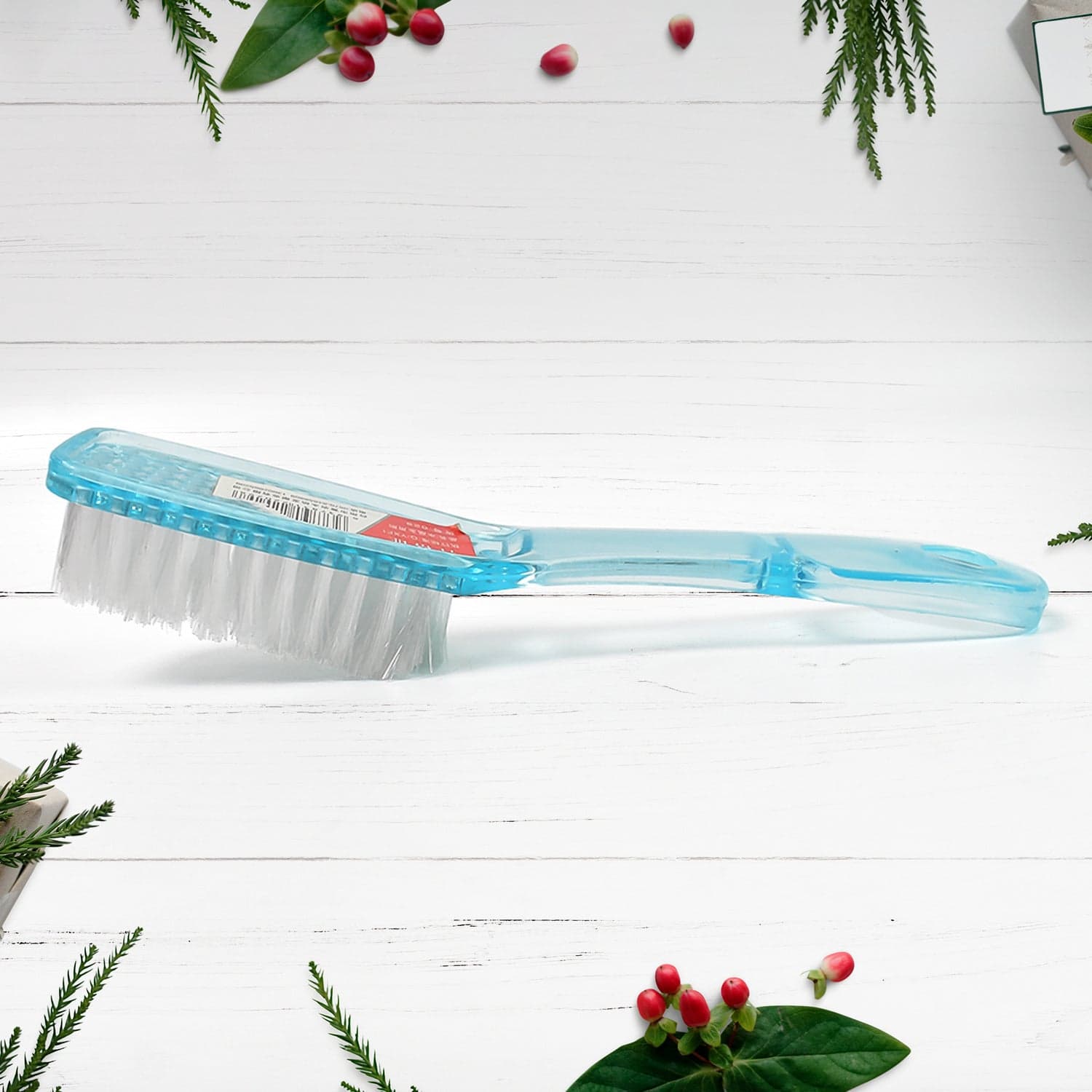 Plastic Handle Shoes Clothes Scrubbing Brush (1 Pc / Mix Color / 19 Cm) thumbnail 3