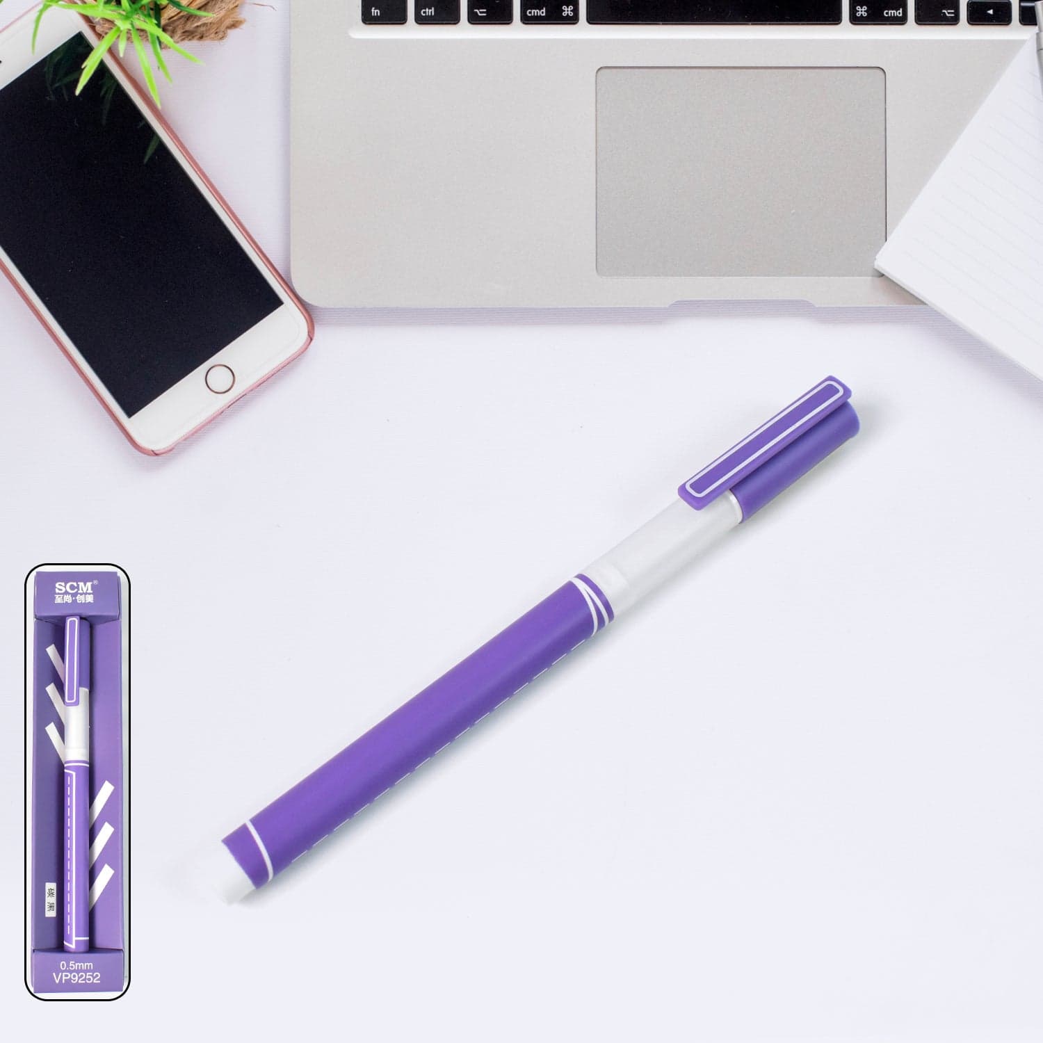 Stylish Black Gel Pens 0 5Mm 1Pc thumbnail 4