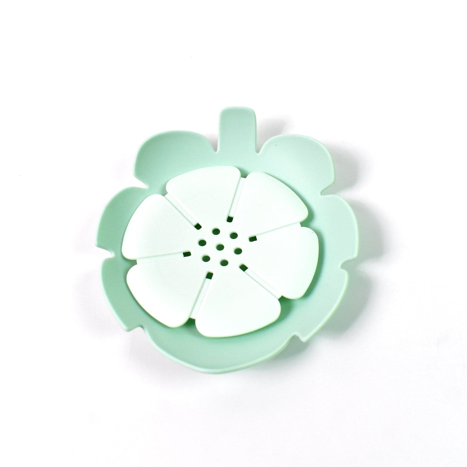 Plastic Flowers Soap Dish Bathroom Accessories Set Shower Gift ,Sabudani (1 Pc) thumbnail 6