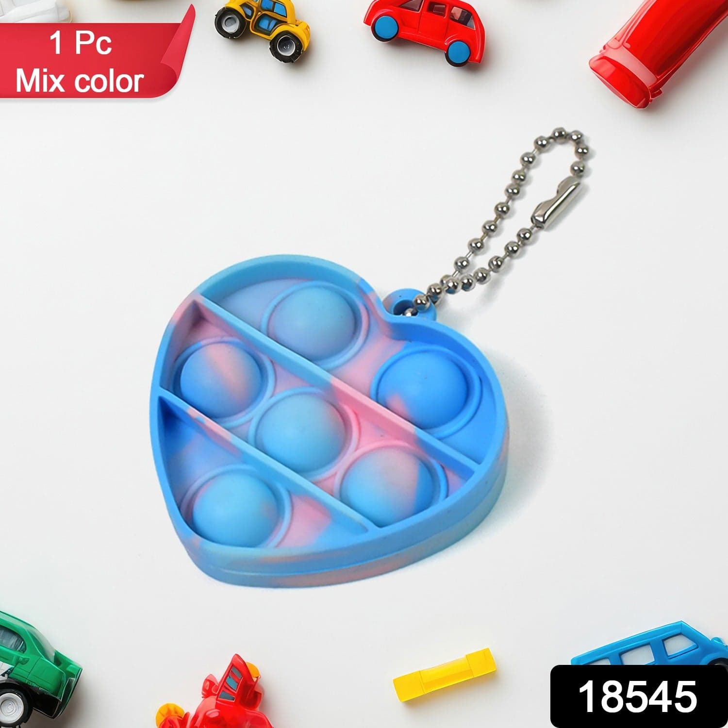 Fidget Toys for Kids Mini Keychain (1 Pc / Mix Color & Design) thumbnail 2
