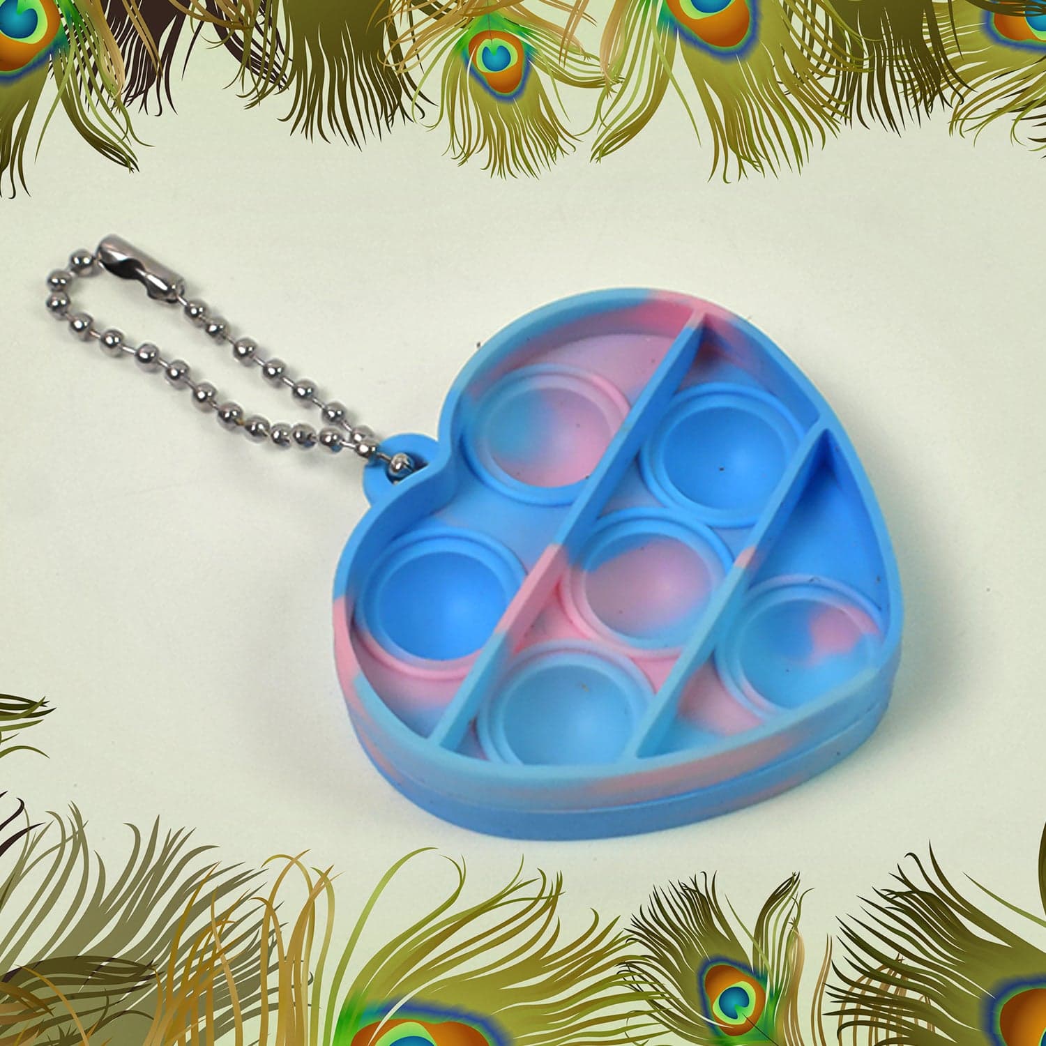 Fidget Toys for Kids Mini Keychain (1 Pc / Mix Color & Design) thumbnail 6