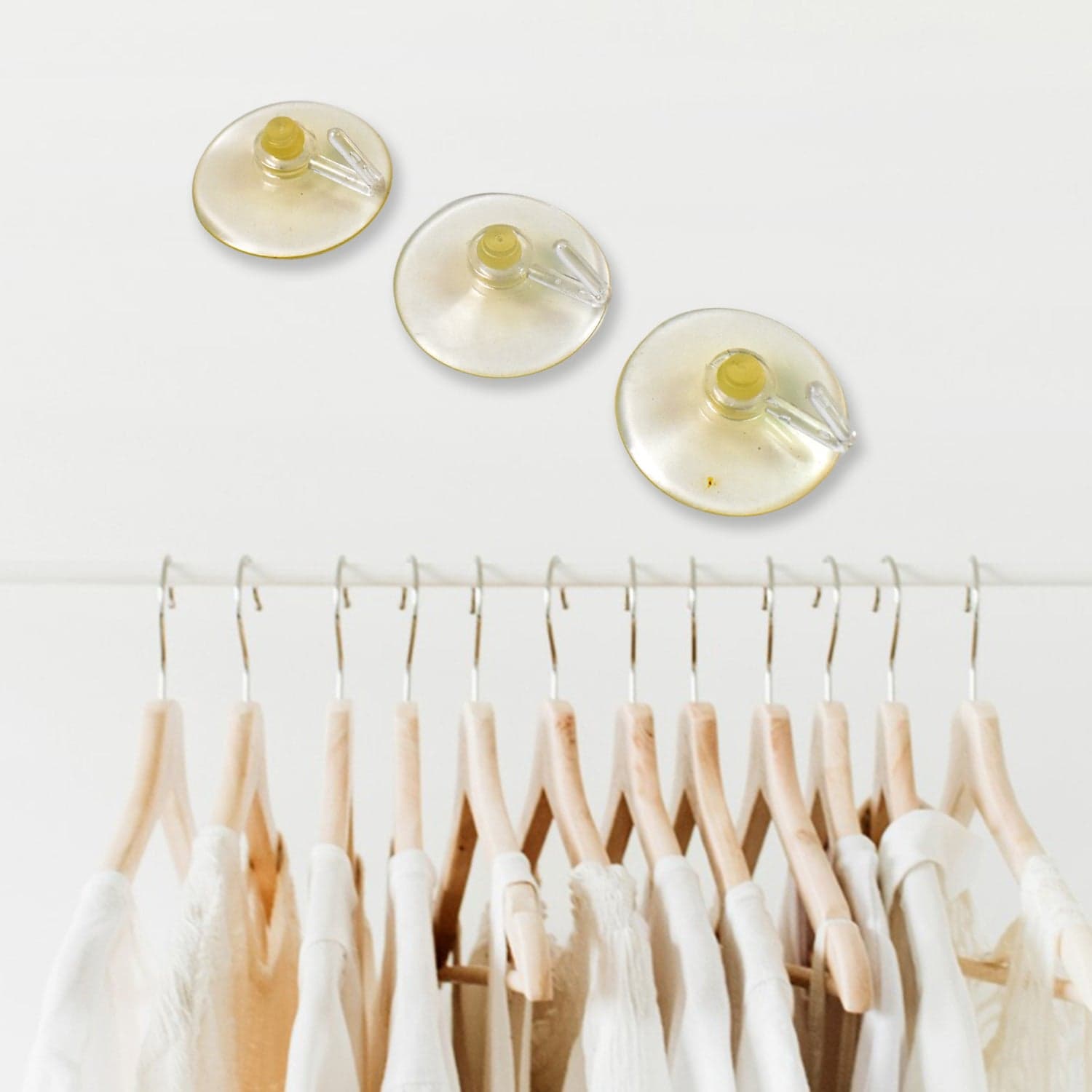 Transparent Rubber Vacuum Sucker, Suction Cup Hooks (18 Pcs Set) thumbnail 6