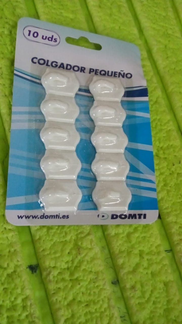 Small Adhesive Hooks for Wall Hanging Adhesive Hooks (10 pcs Set) thumbnail 6