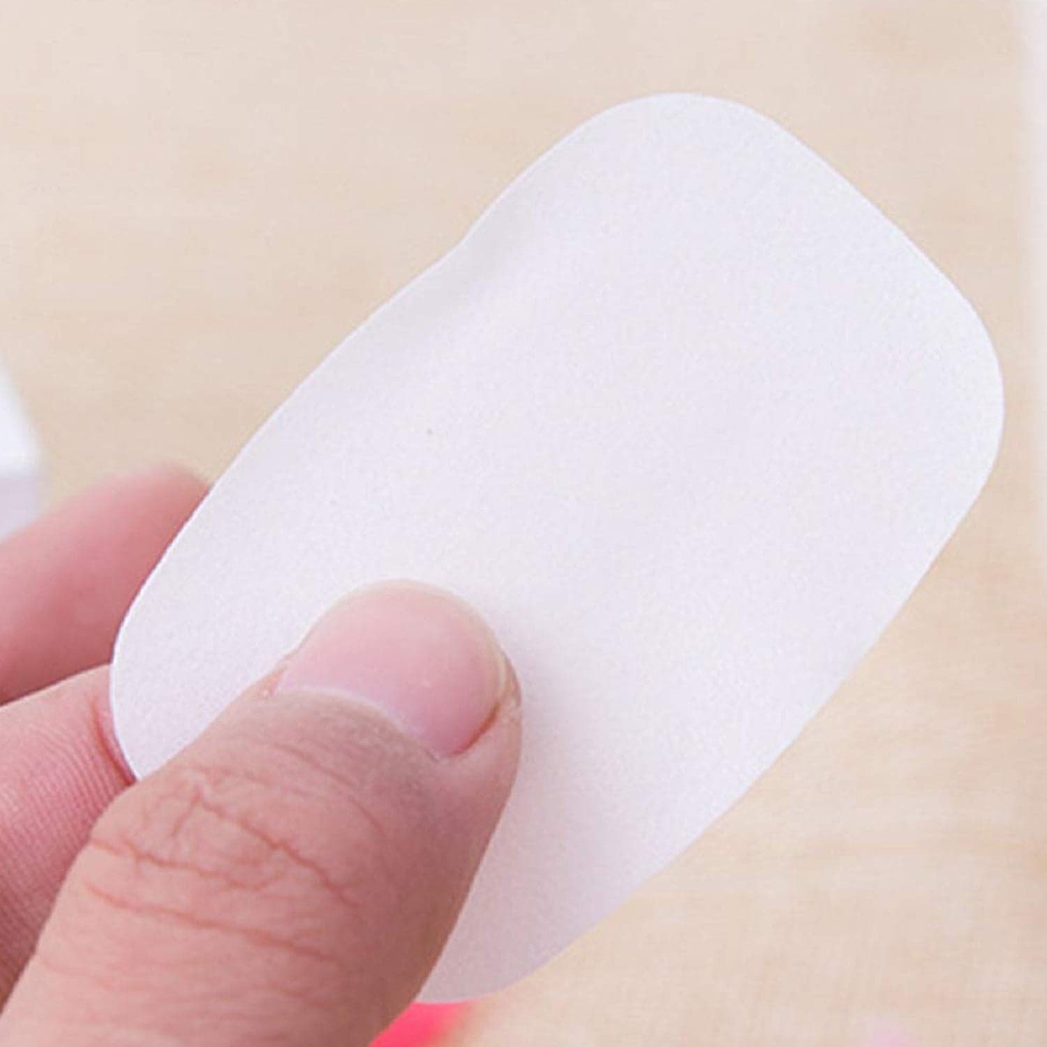 Travel Paper Soap Sheet with Mini Box (20 Sheets in a Pack Approx / Mix Color) thumbnail 6