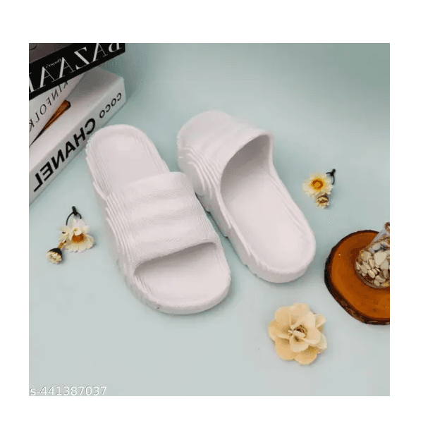LifeO Premium Fit Trendy White Casual Slides !! clogs !! crocs!! for Men thumbnail 2
