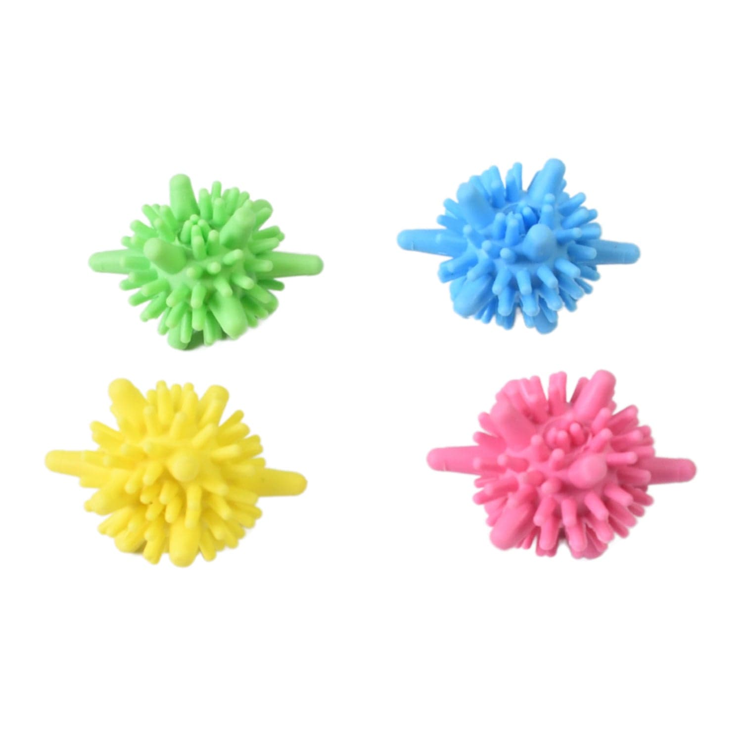 Soft Star Washing Machine, Laundry Dryer Balls Laundry Ball (4 Pcs / Multi Color) thumbnail 5