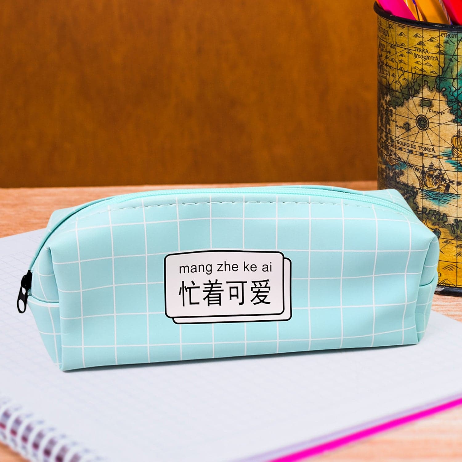 Cute Pencil Pouch Pencil Case Waterproof Stationery Bag (1 Pc) thumbnail 1