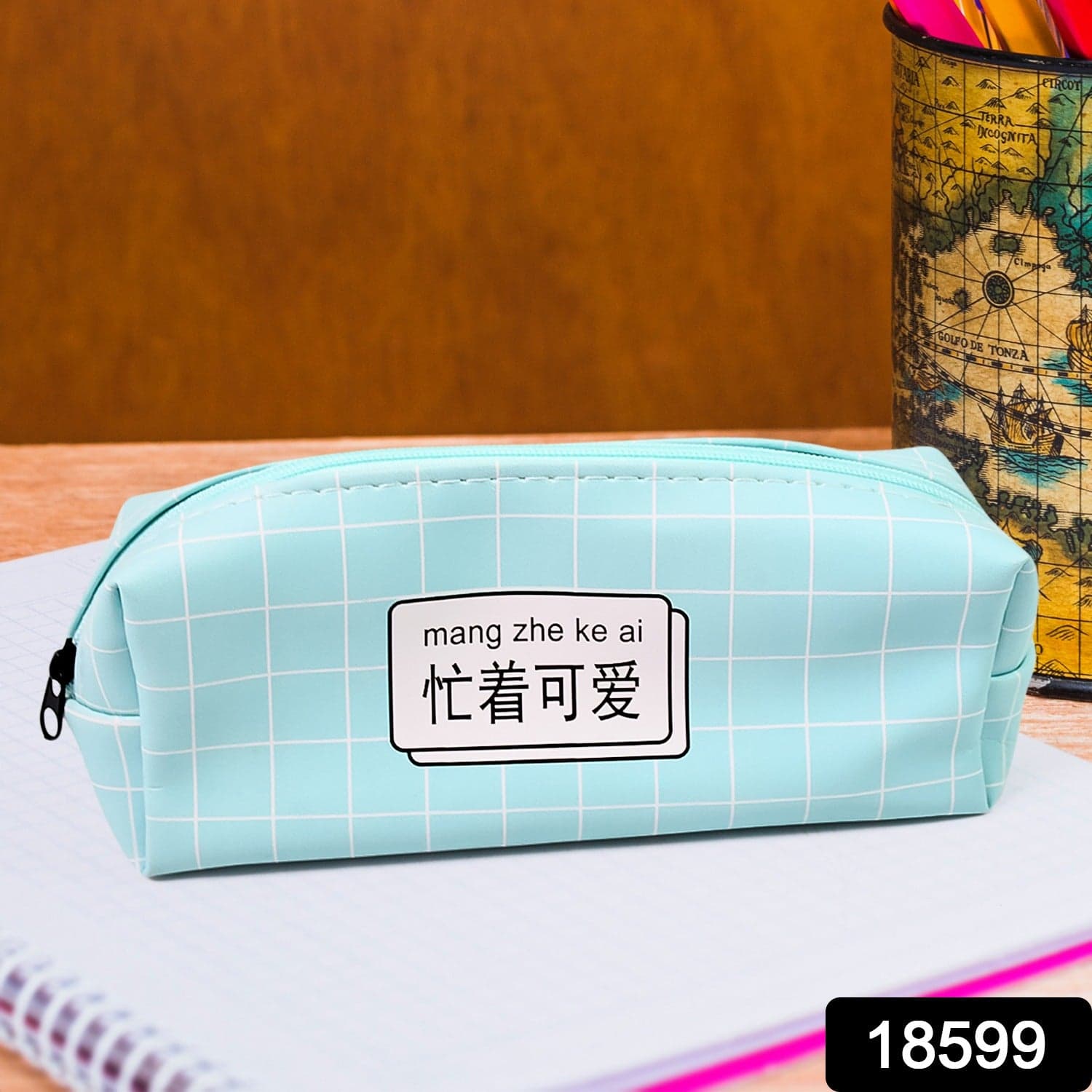 Cute Pencil Pouch Pencil Case Waterproof Stationery Bag (1 Pc) thumbnail 2