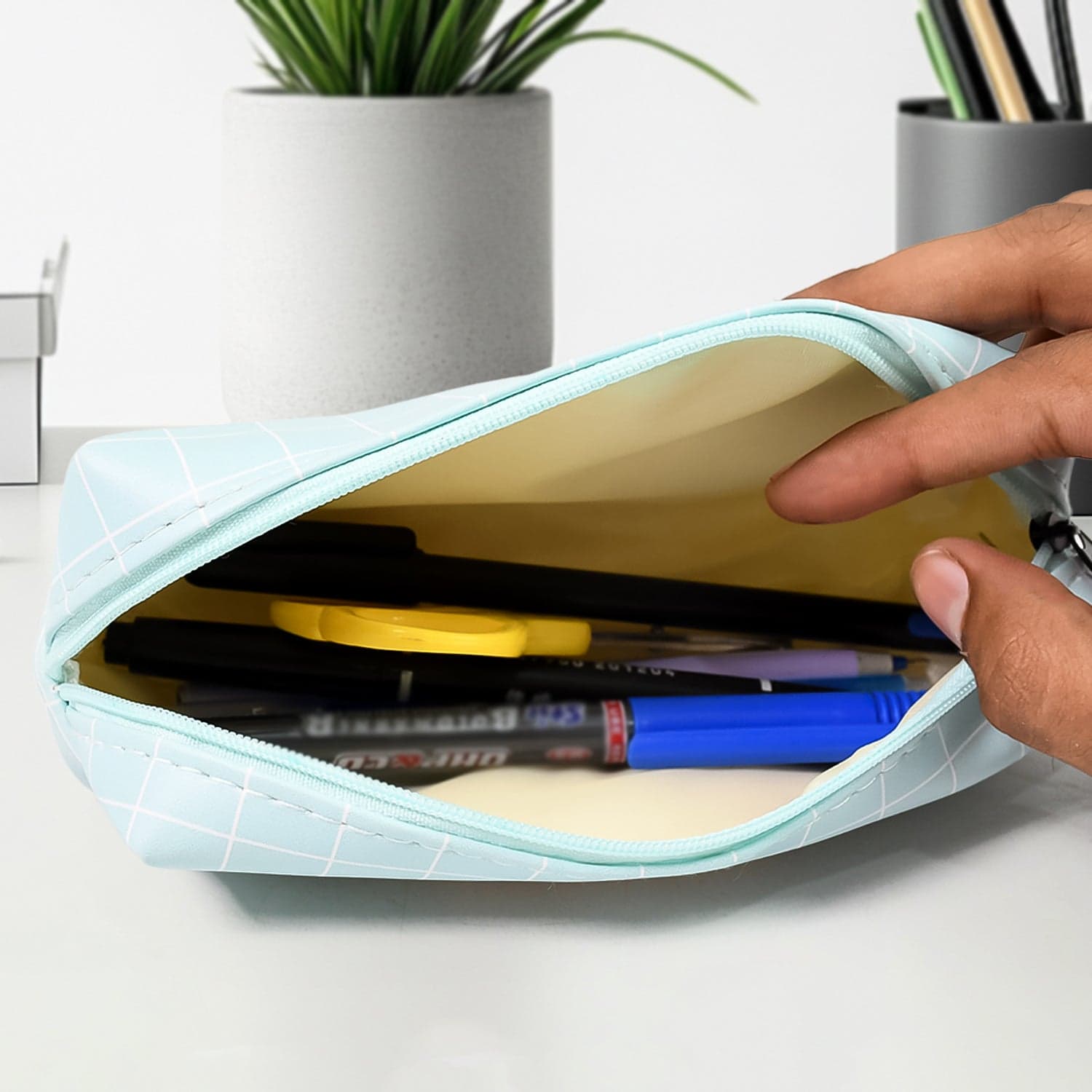 Cute Pencil Pouch Pencil Case Waterproof Stationery Bag (1 Pc) thumbnail 4