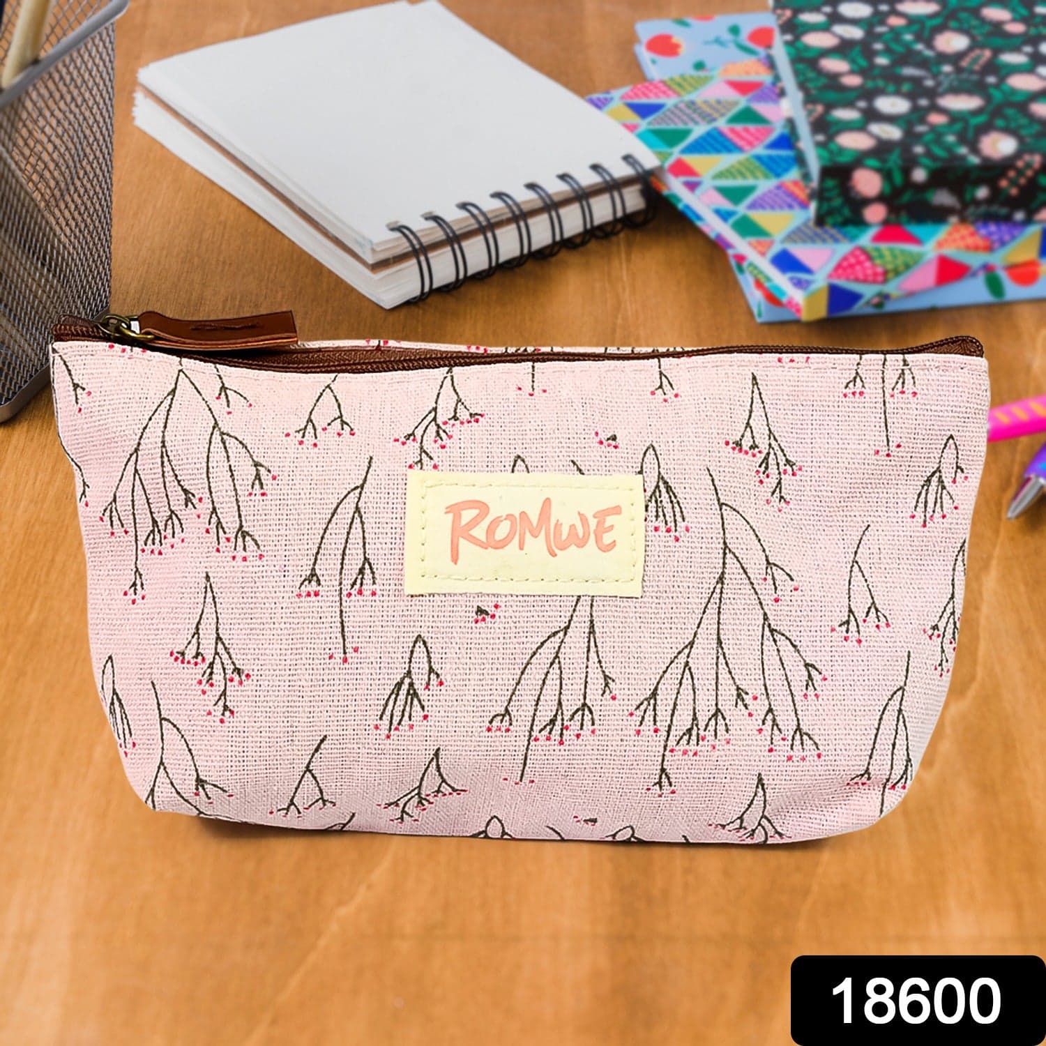 Pencil Pouch for Kids Zipper Closer Pencil Holder (1 Pc) thumbnail 2