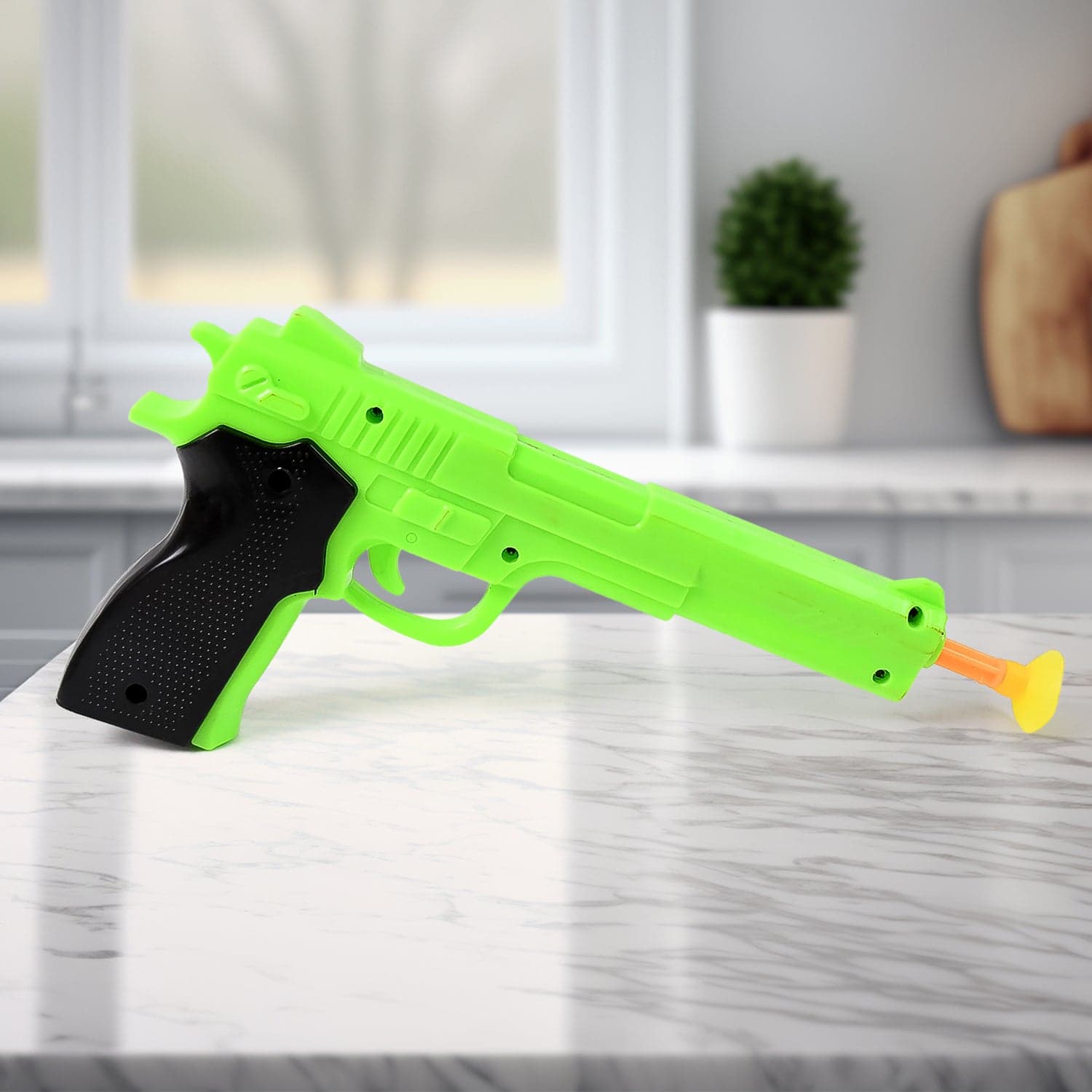 Manual 1 Gun Toys for Kids with 3 Free Soft Suction Dart Bullets / Arrow (1 Set) thumbnail 3