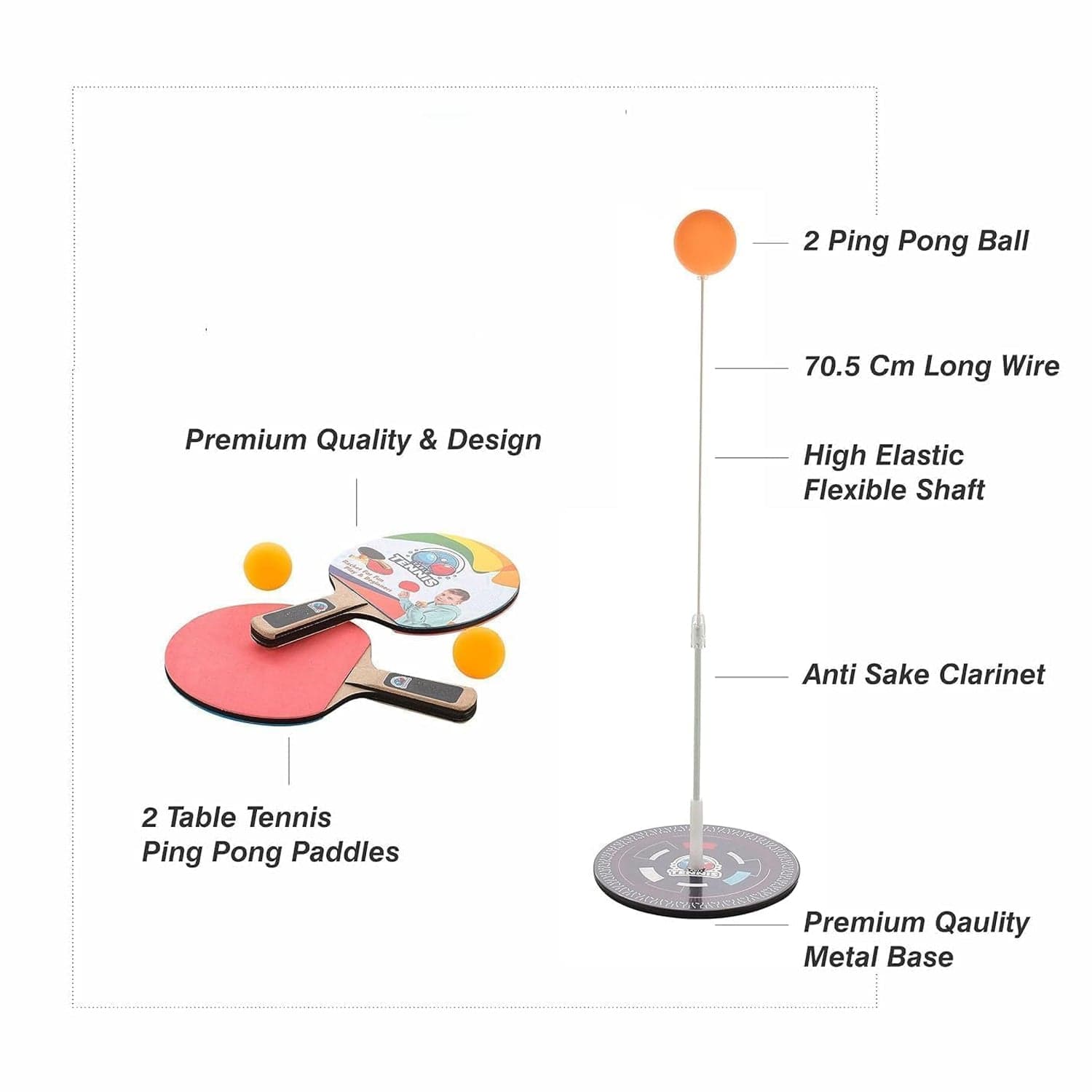Table Tennis Trainer Set thumbnail 8