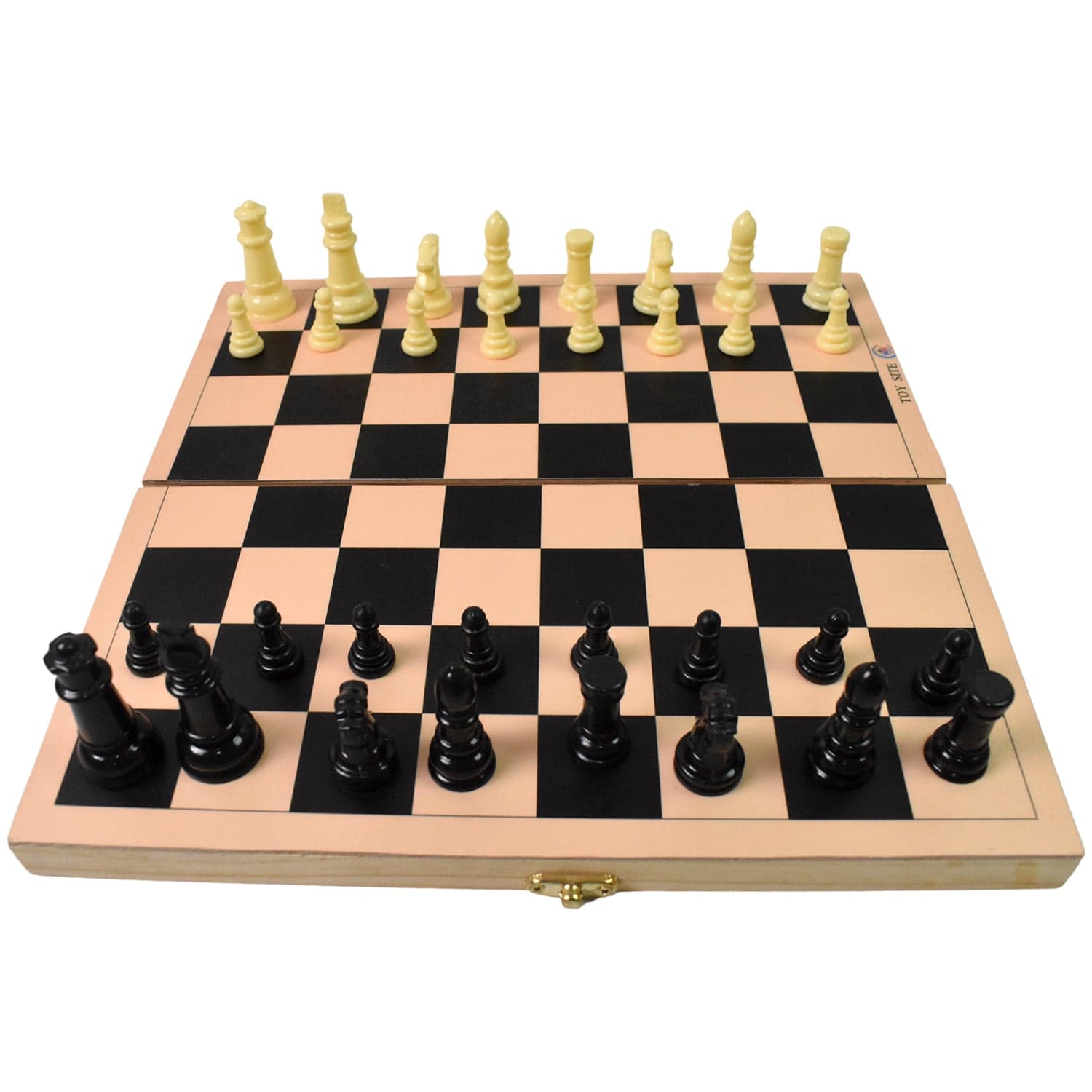 Folding Wooden Chess Board Set (30 — 30 Cm / 1 Set) thumbnail 5