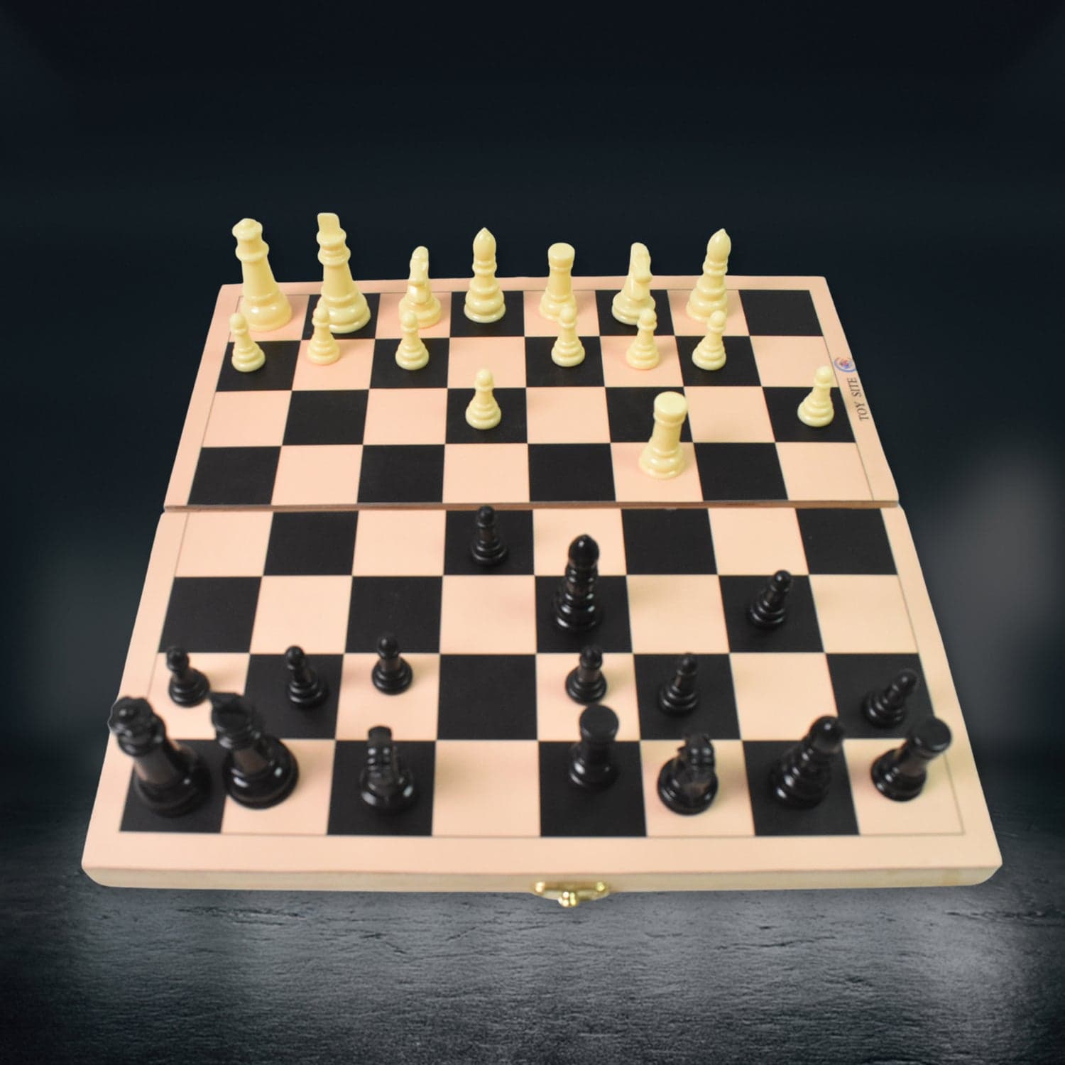 Folding Wooden Chess Board Set (30 — 30 Cm / 1 Set) thumbnail 6