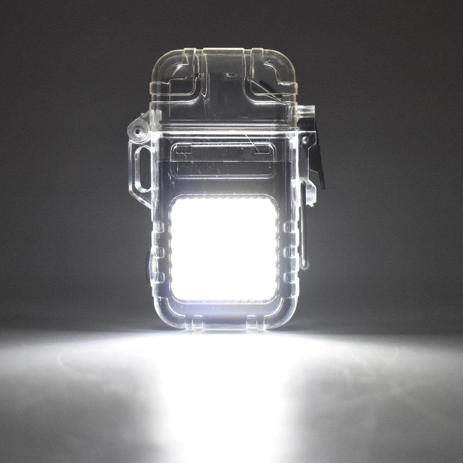USB Rechargeable Electric Lighter & 3 Modes COB Flashlight (1 Pc) thumbnail 3