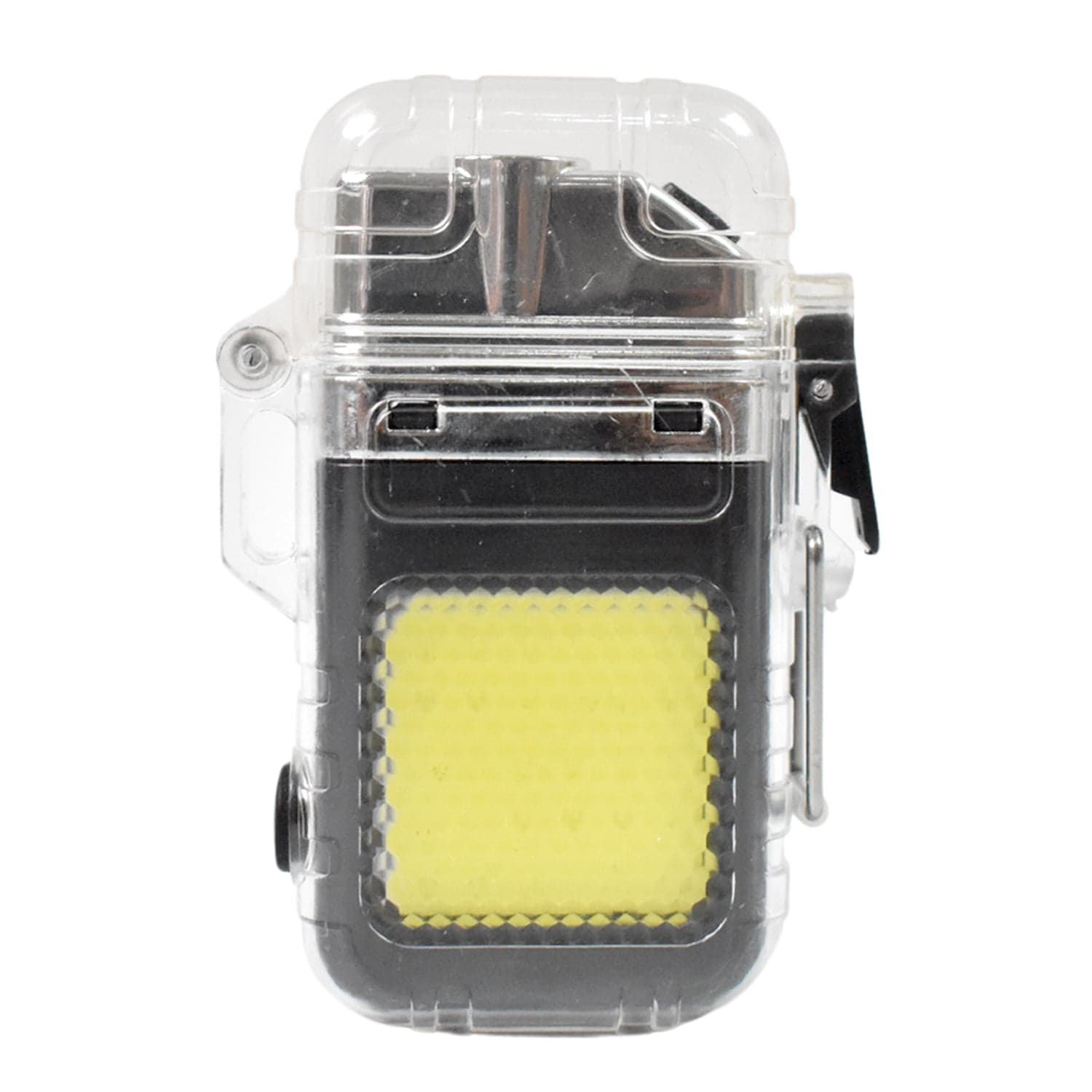 USB Rechargeable Electric Lighter & 3 Modes COB Flashlight (1 Pc) thumbnail 5