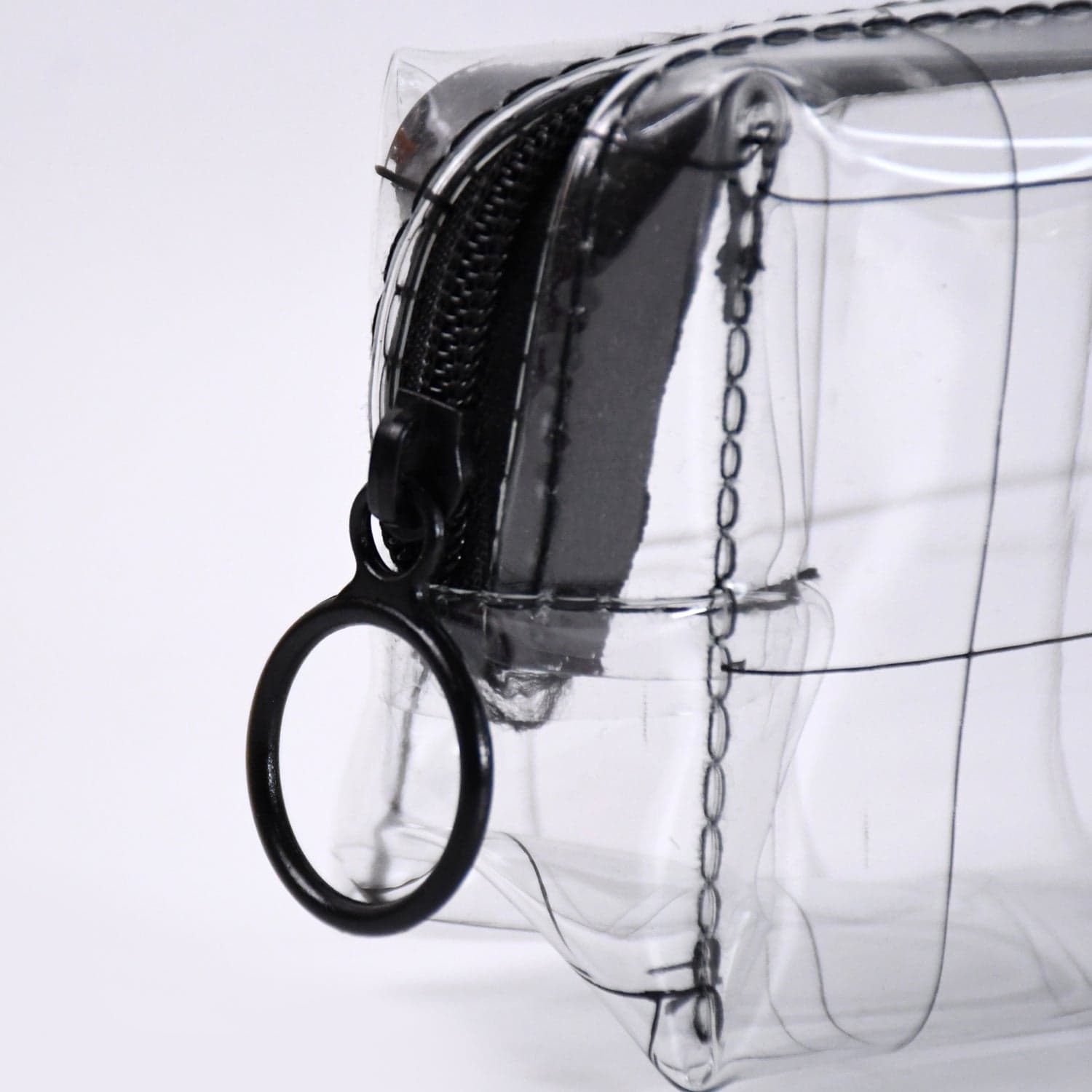 Transparent Pencil Pouch With Zipper (1 Pc) thumbnail 3